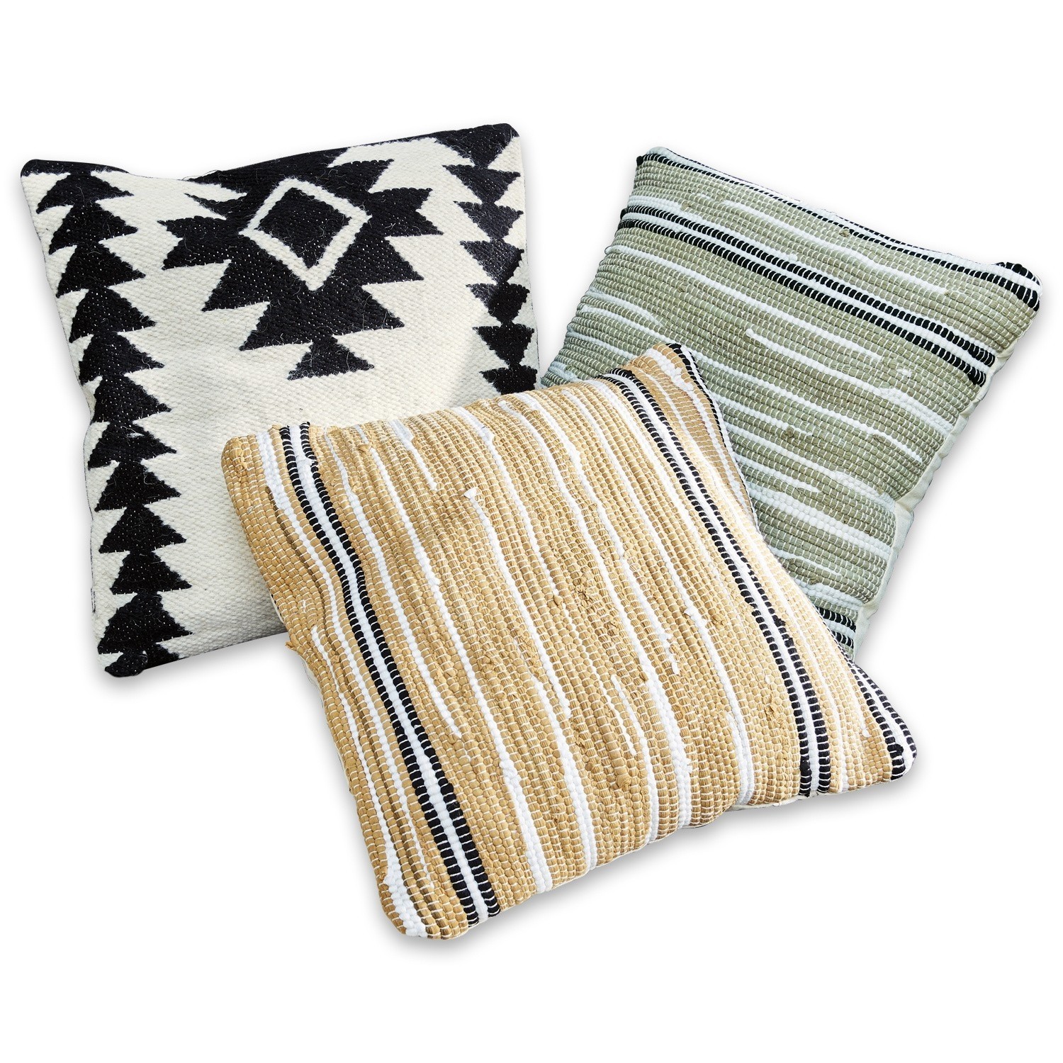 Lot de 3 coussins Ethno