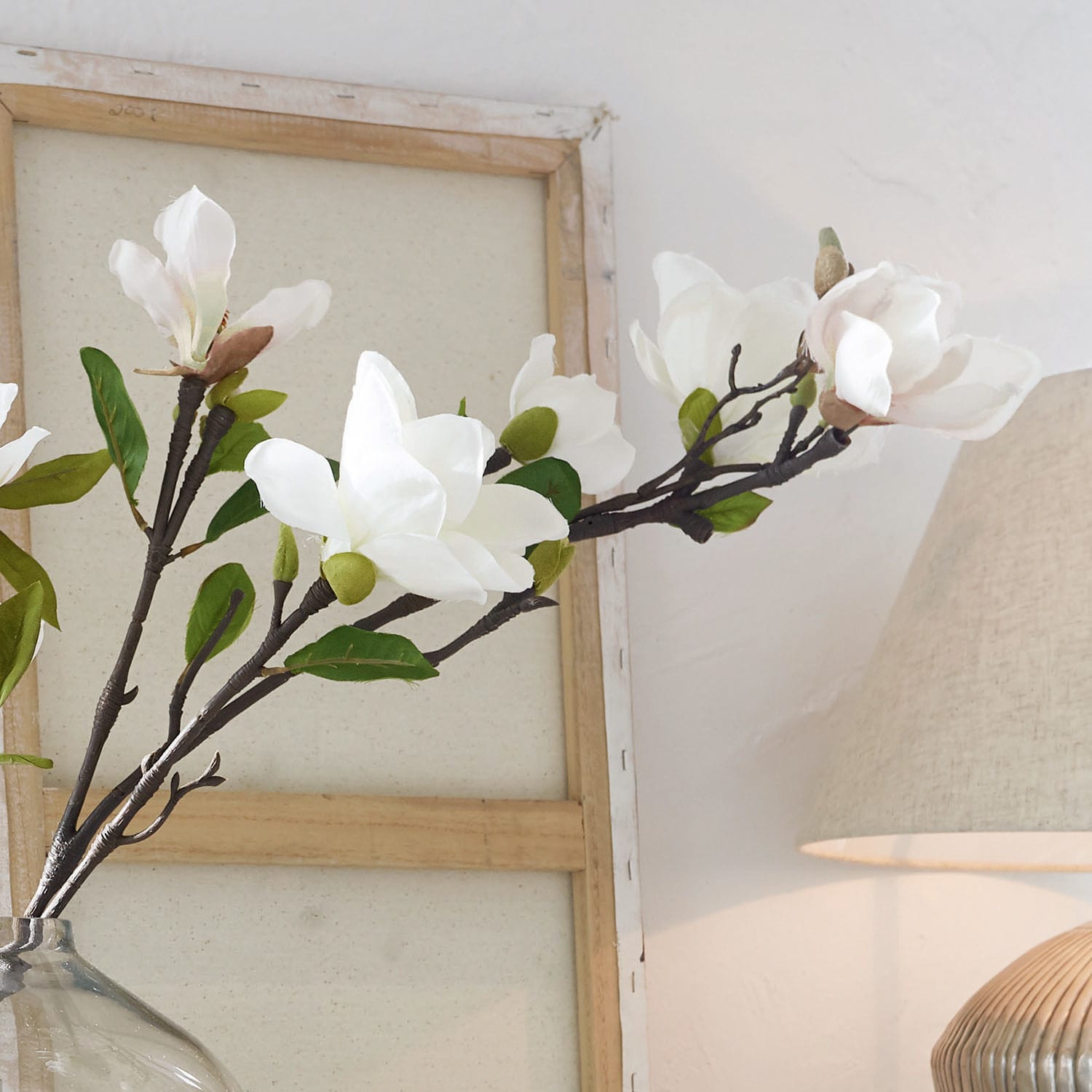 Lot de 2 fleurs décoratives Mariella