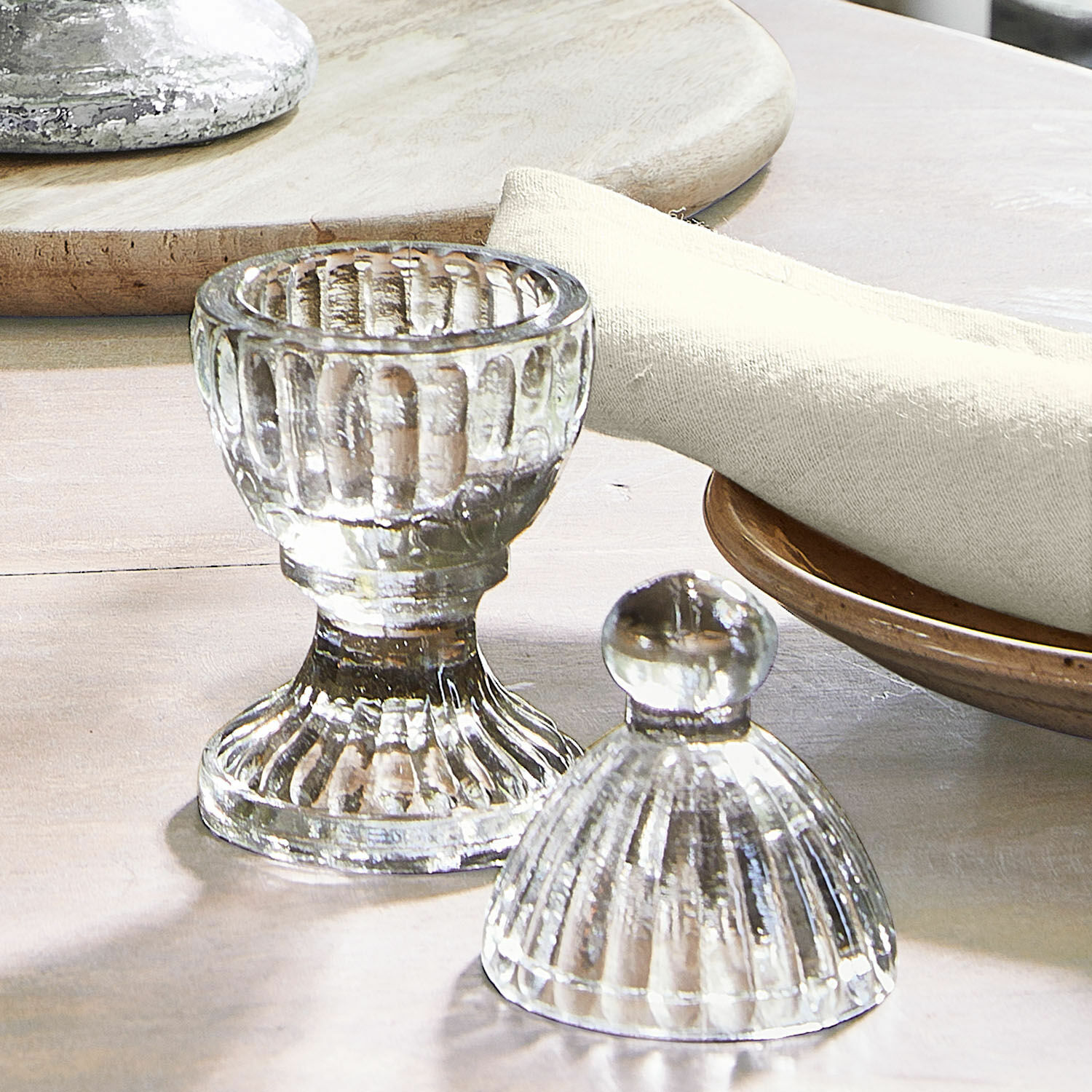 Lot de 4 coquetiers Uvirel