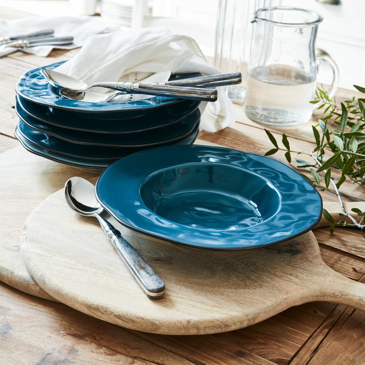 Lot de 6 assiettes creuses Biarré