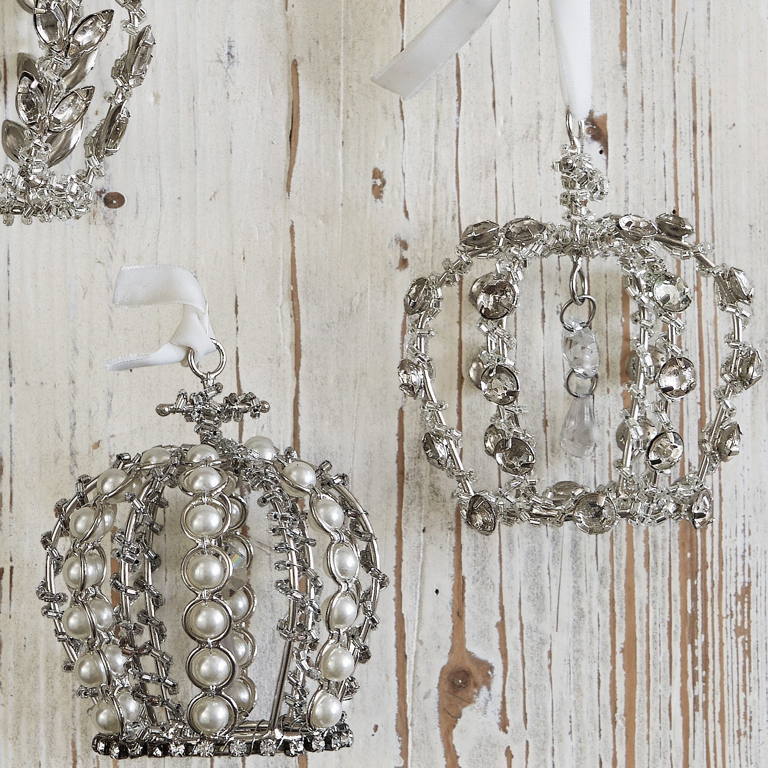 Lot de 3 décorations de Noël Plailly