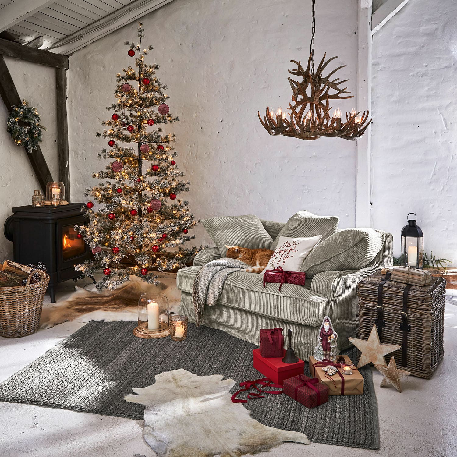 Lot de 6 boules de Noël Matrah