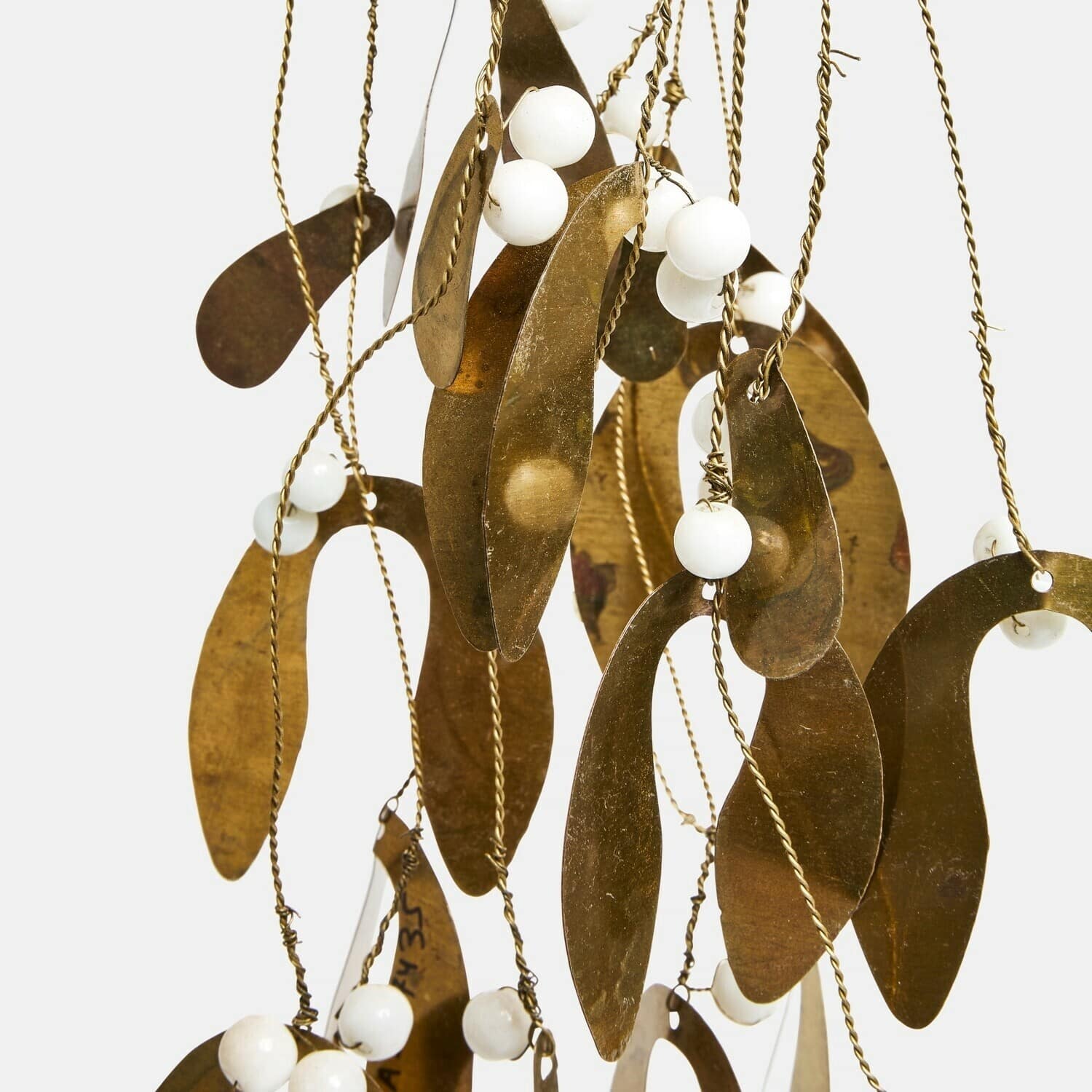 Branche de gui décorative Aurenis