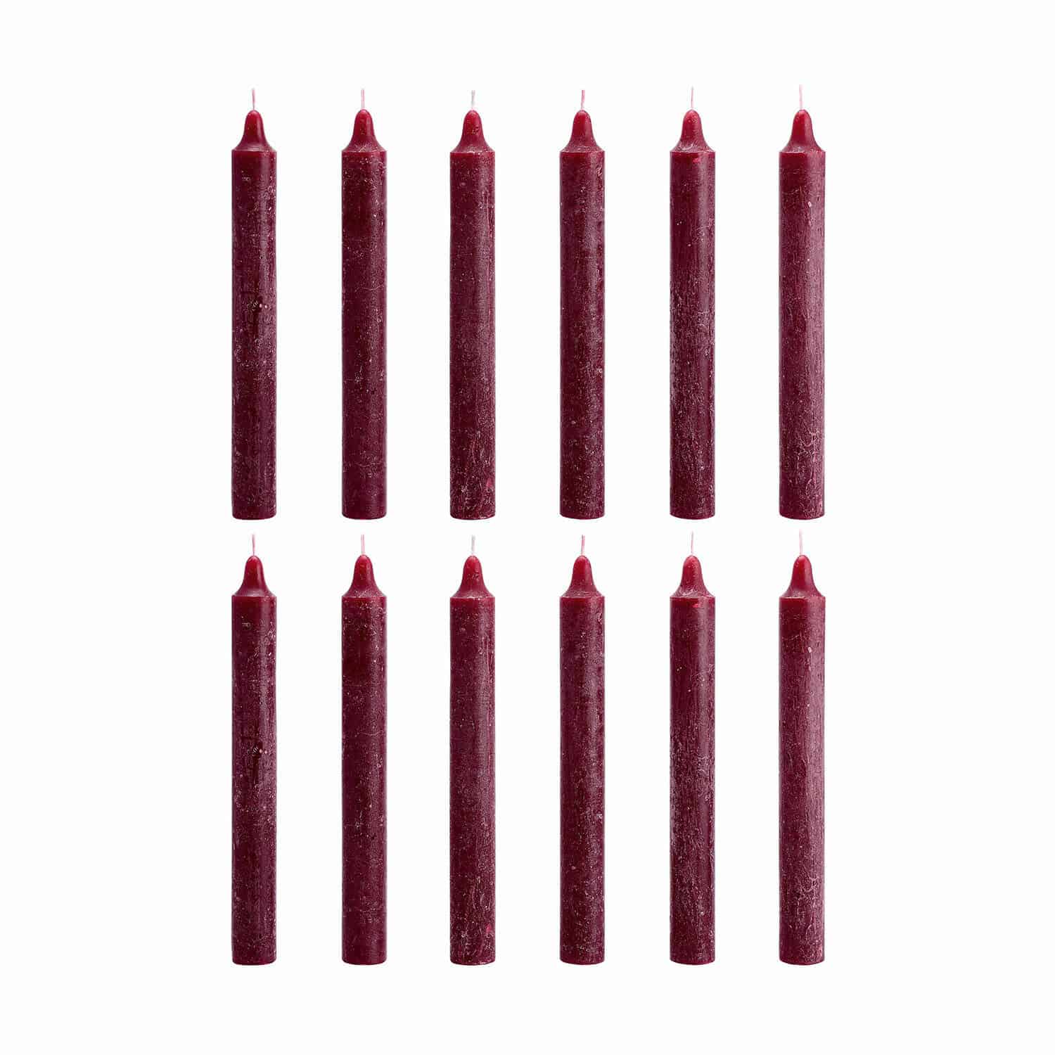 Lot de 12 bougies Bauceau