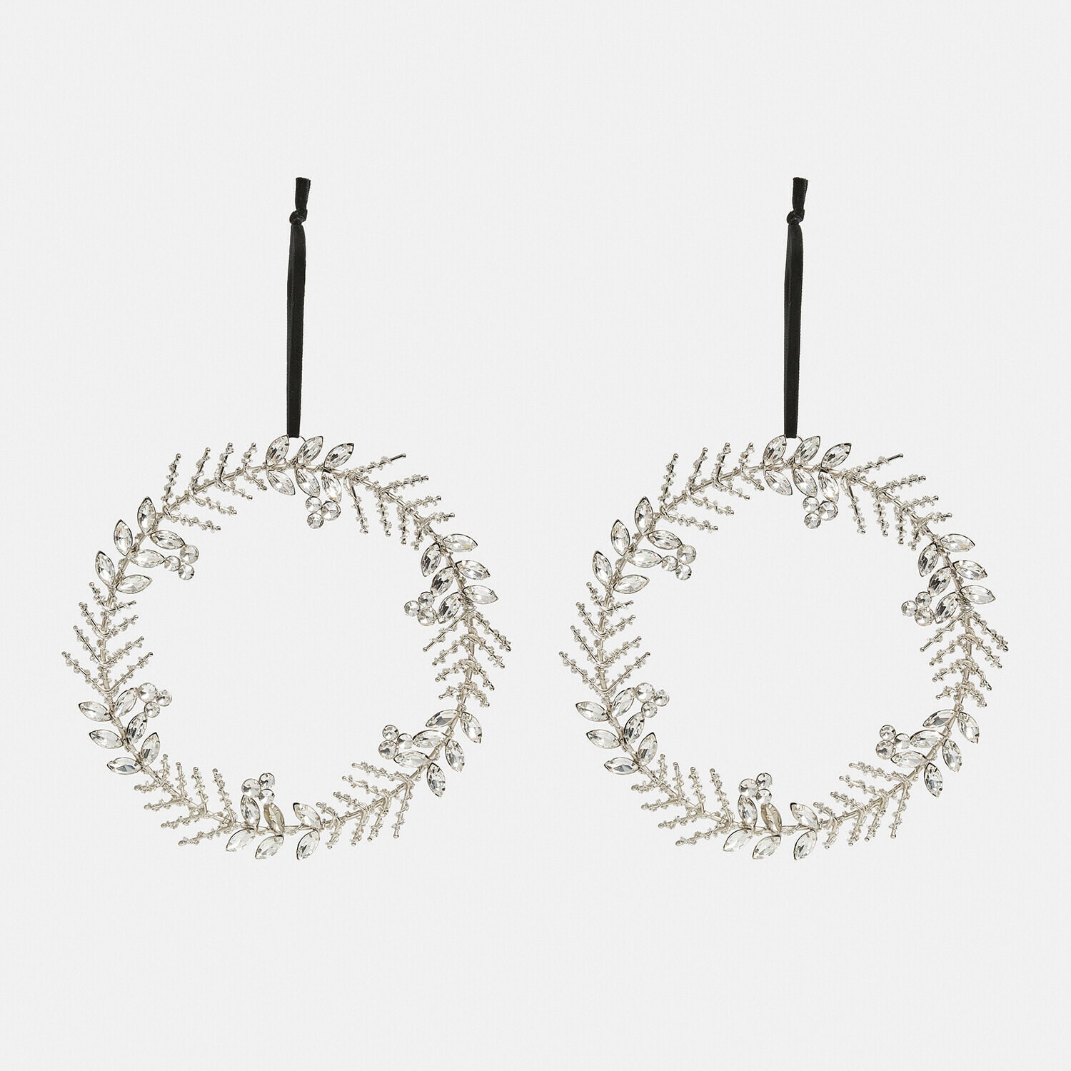 Lot de 2 couronnes Sølvås