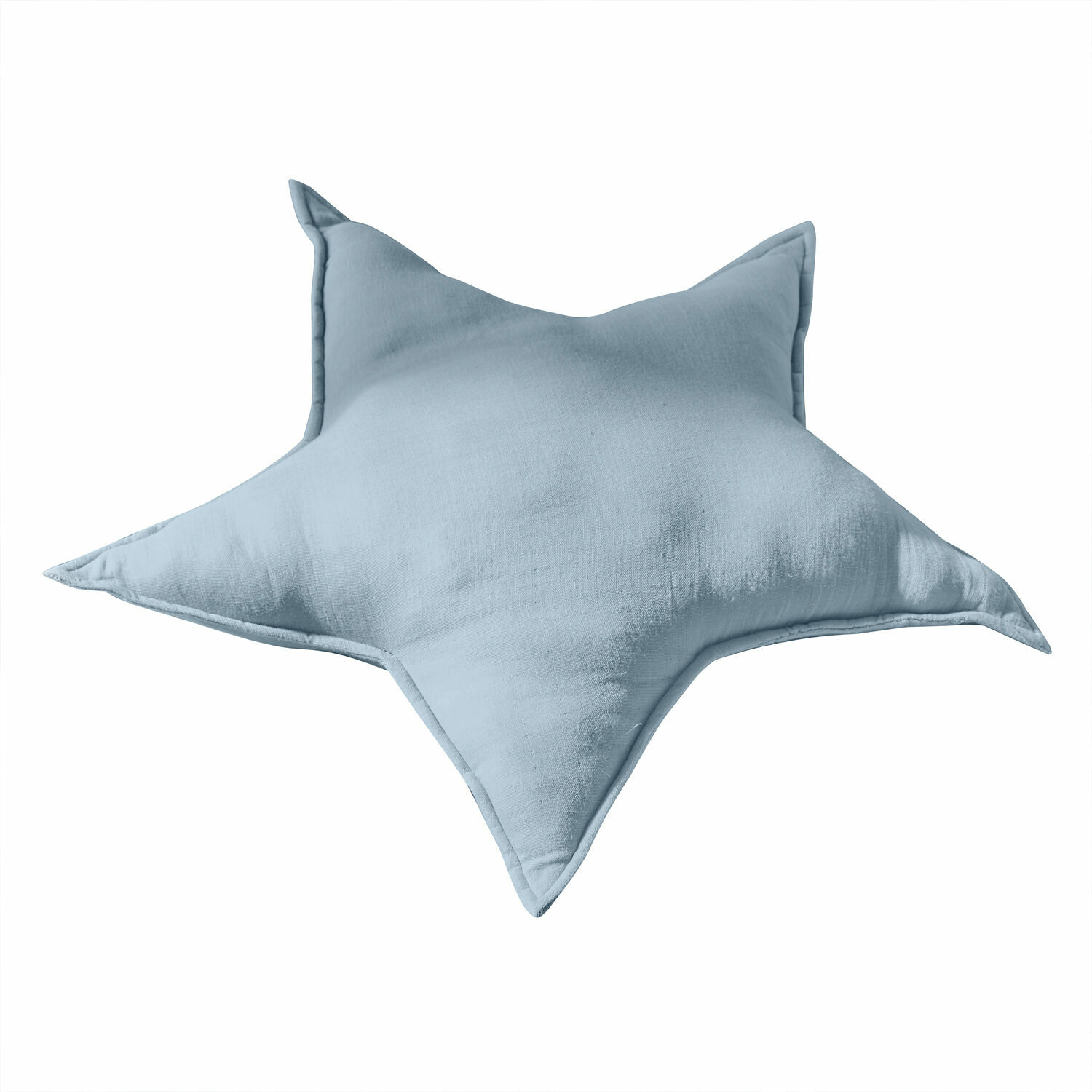 Coussin Étoilie Coussin décoratif en forme d'étoile en coton bleu pour salon et chambre à coucher