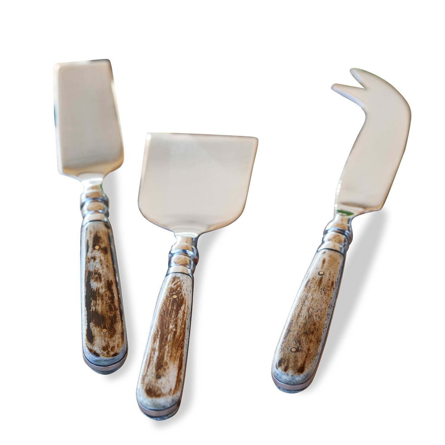 Lot de 3 couverts à fromage Prasville