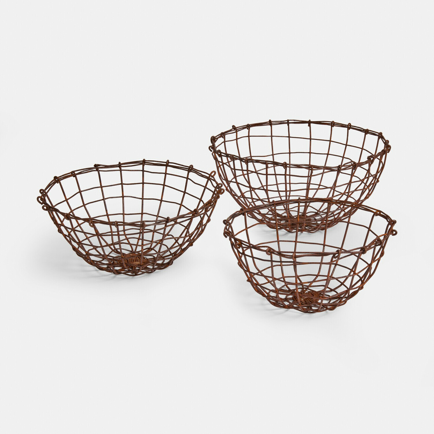 Lot de 3 paniers Brannora