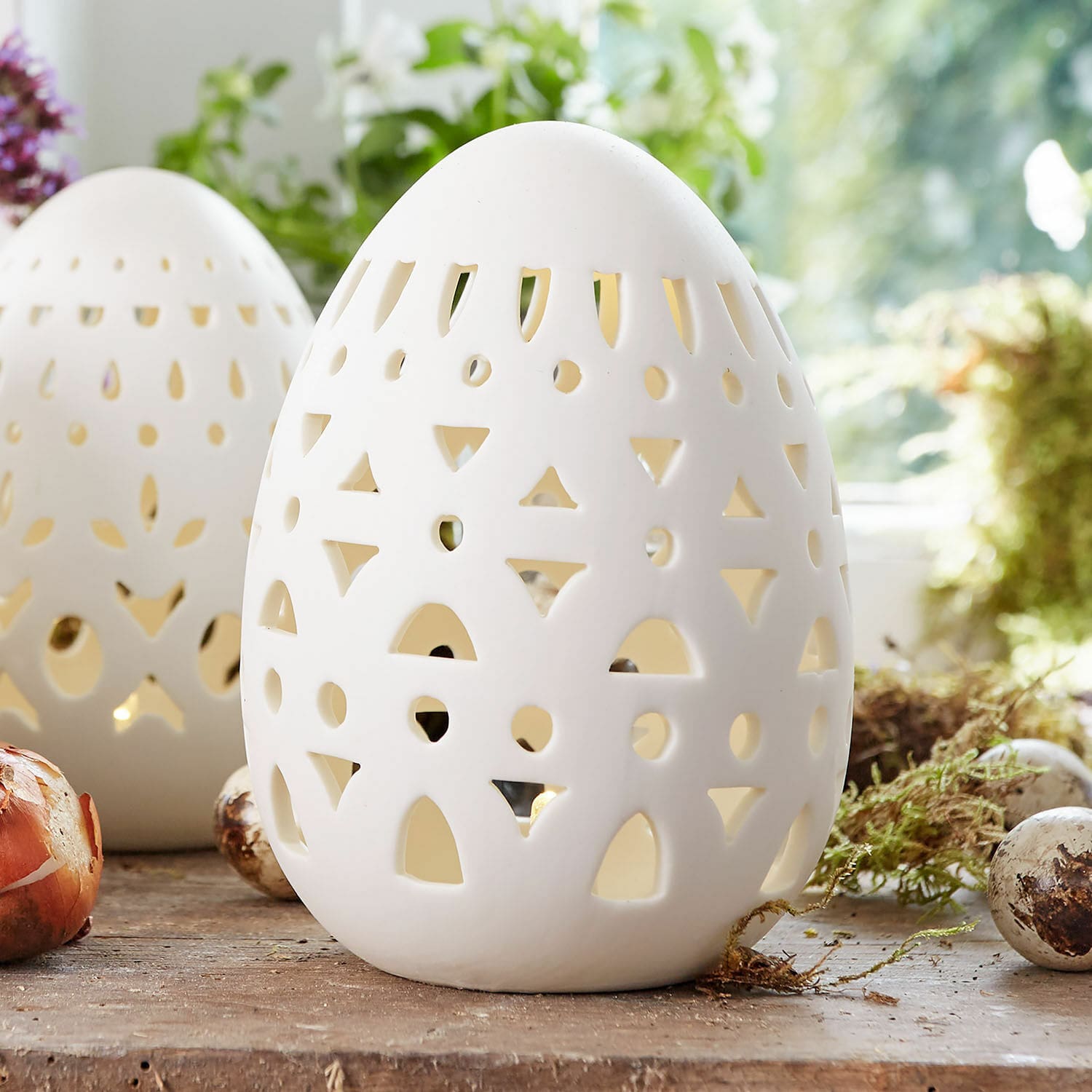 Lot de 3 œufs de Pâques Mouna
