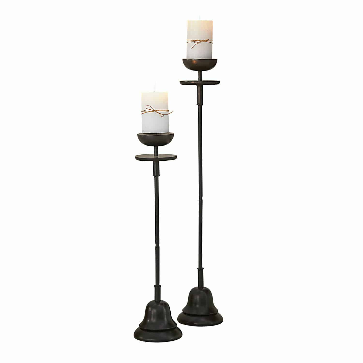 Lot de 2 bougeoirs Brantino