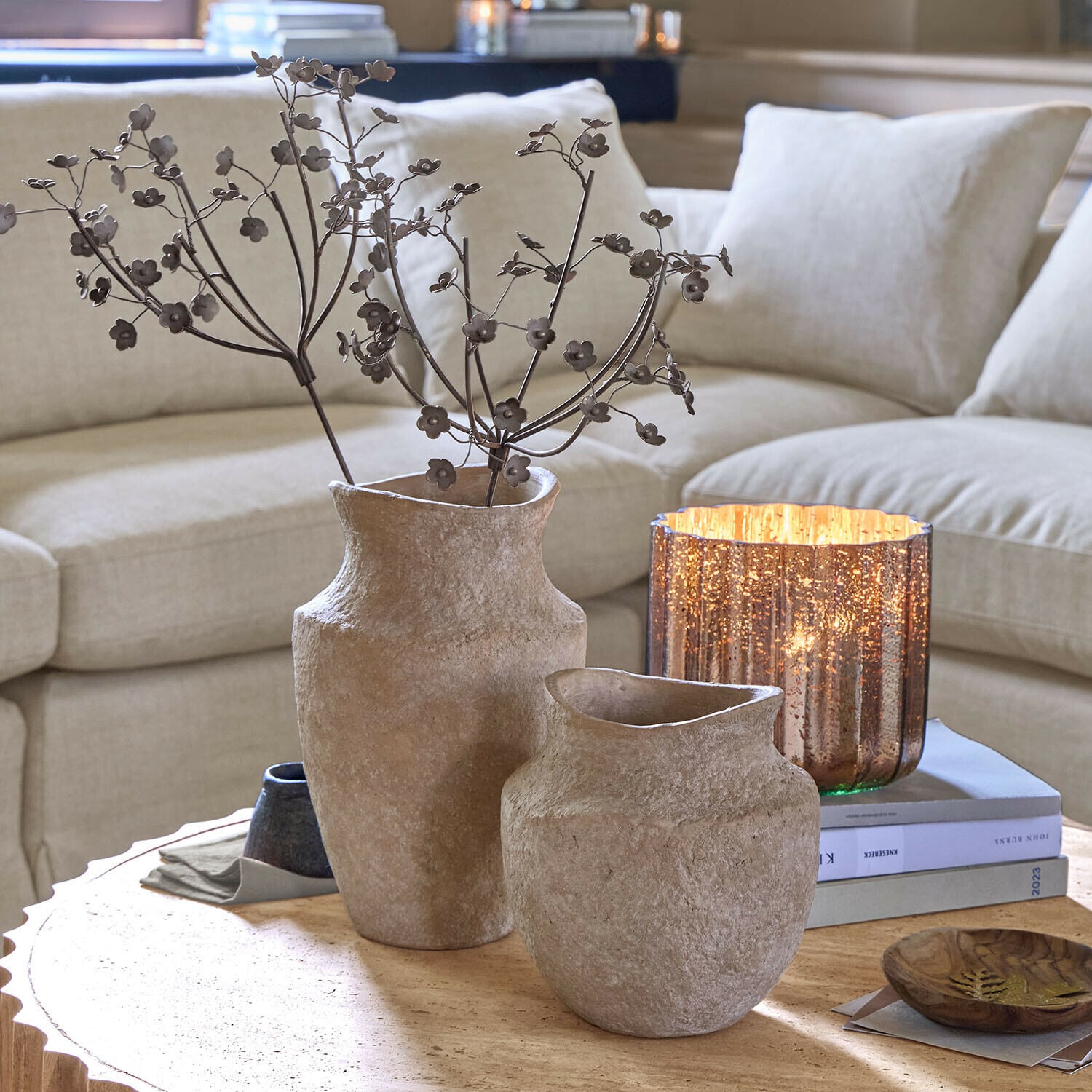 Lot de 2 vases Tavero