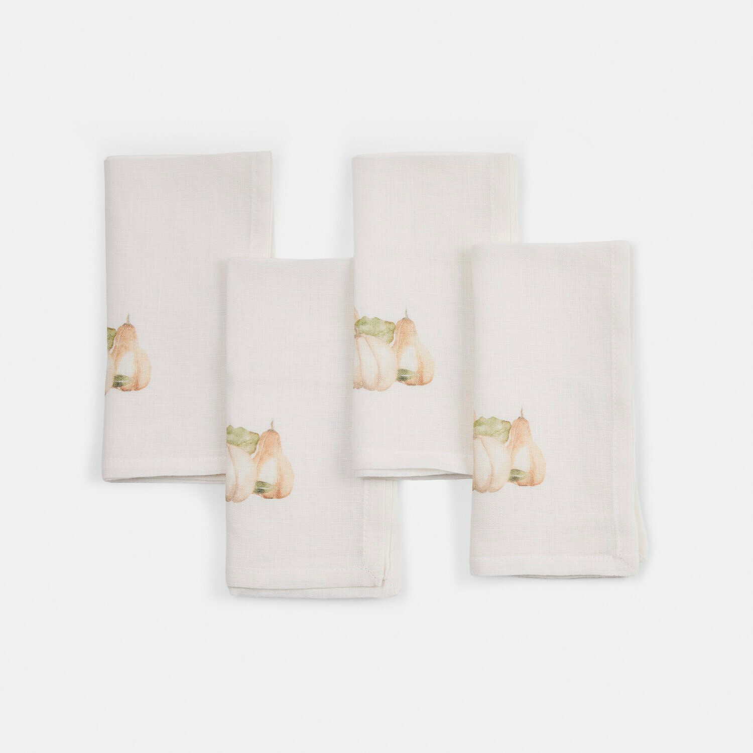 Lot de 4 serviettes Florrien