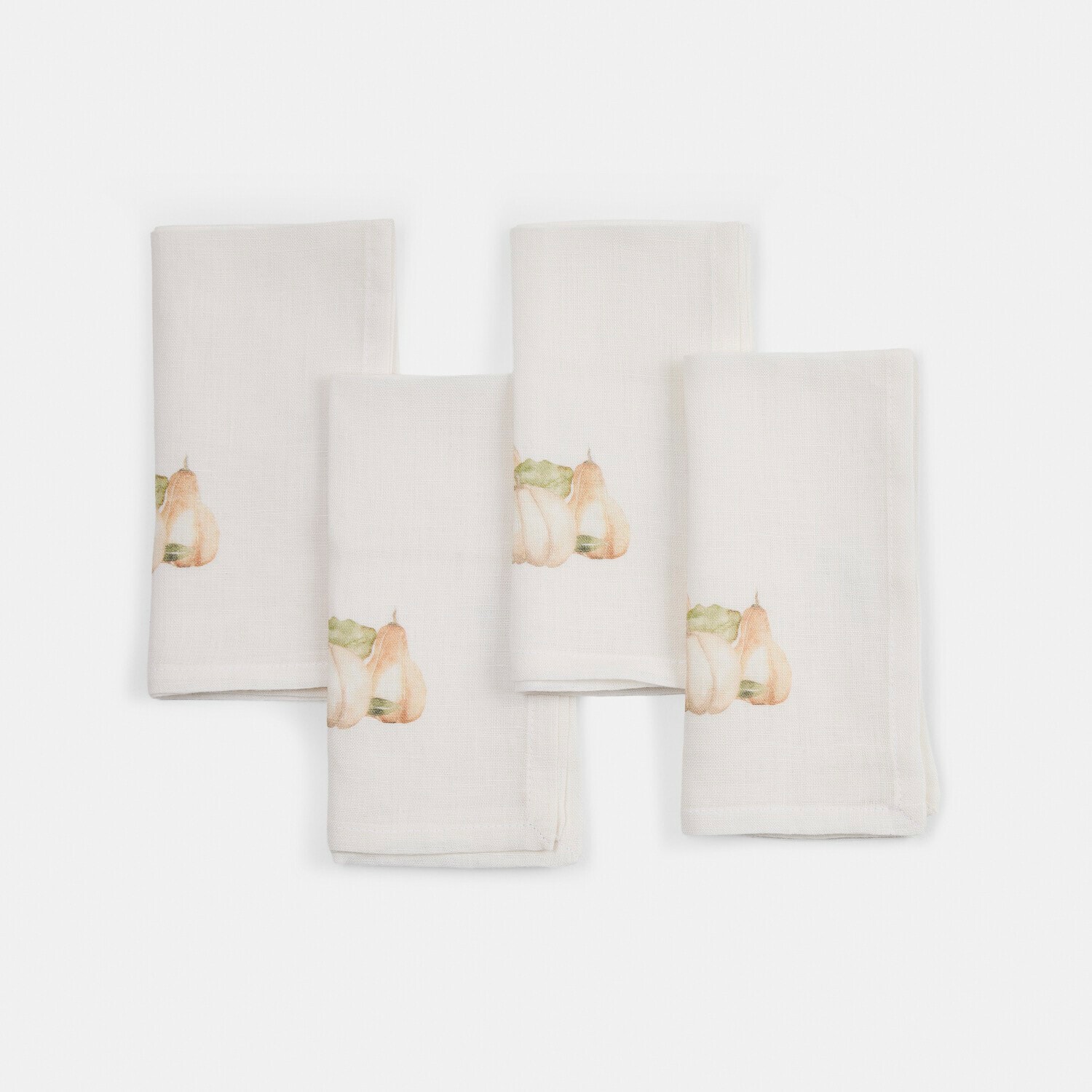 Lot de 4 serviettes Florrien