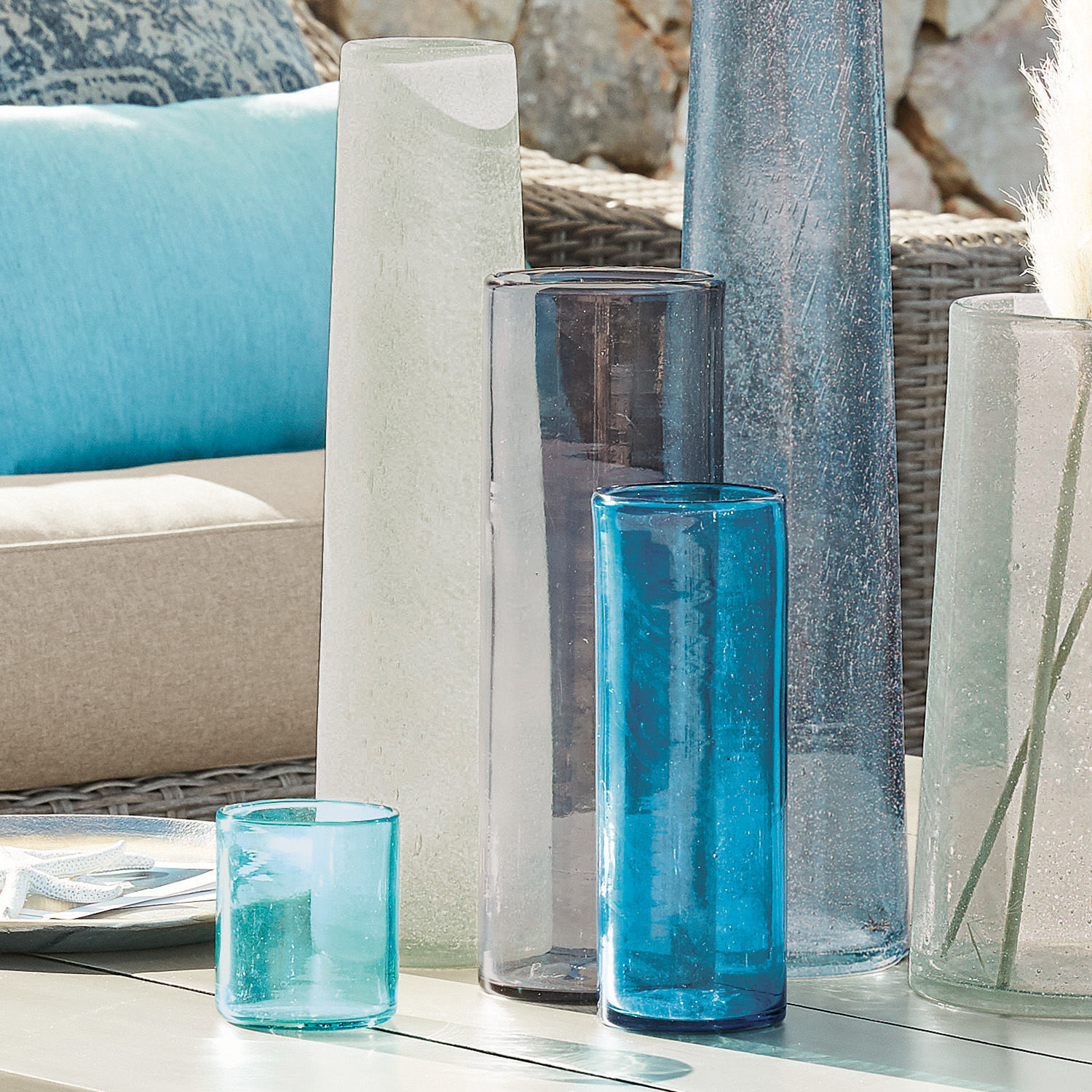 Lot de 6 vases Sitra