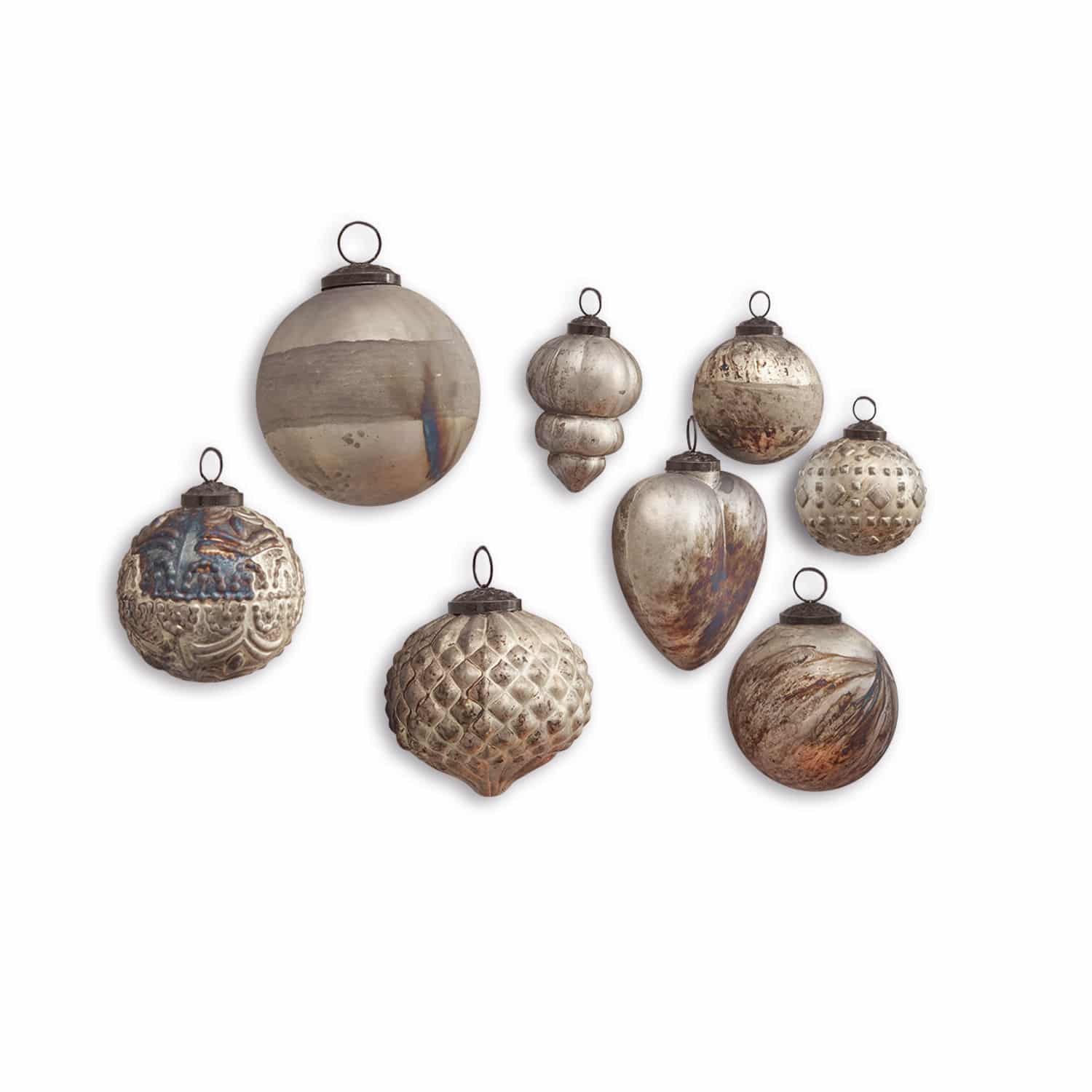 Lot de 8 décorations de Noël Lethem