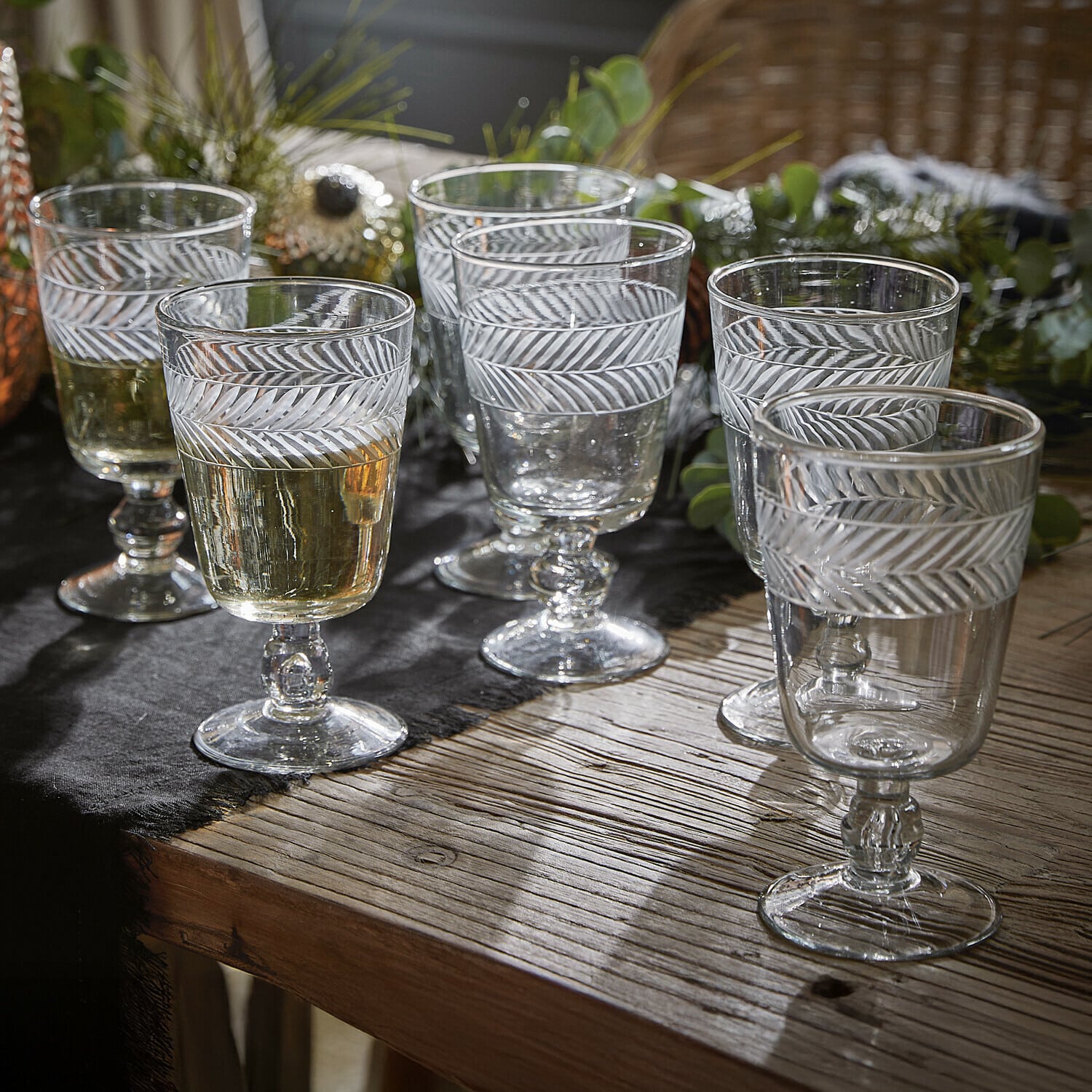 Lot de 6 verres Eleonoire