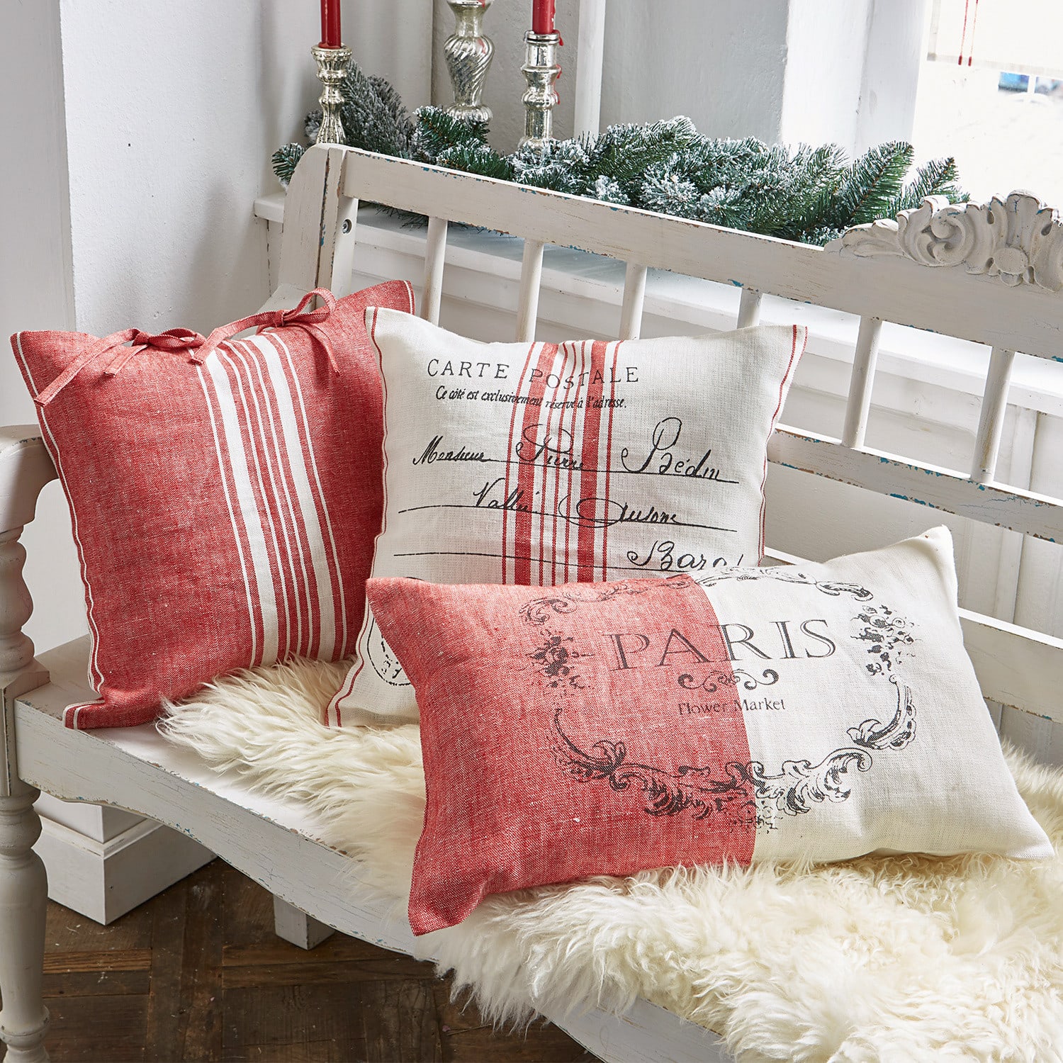 Lot de 3 coussins Phine