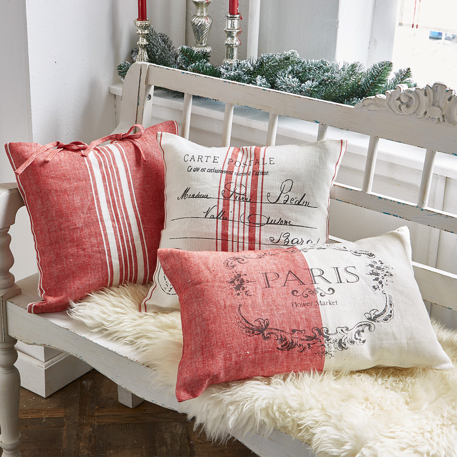 Lot de 3 coussins Phine