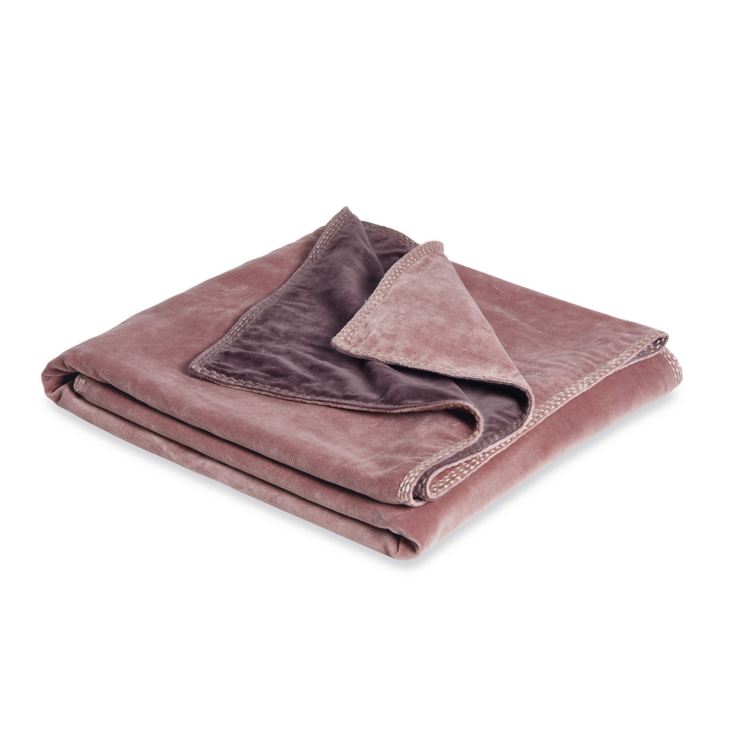 Plaid Murs Plaid en velours doux rose et violet, parfait pour décorer et réchauffer votre intérieur