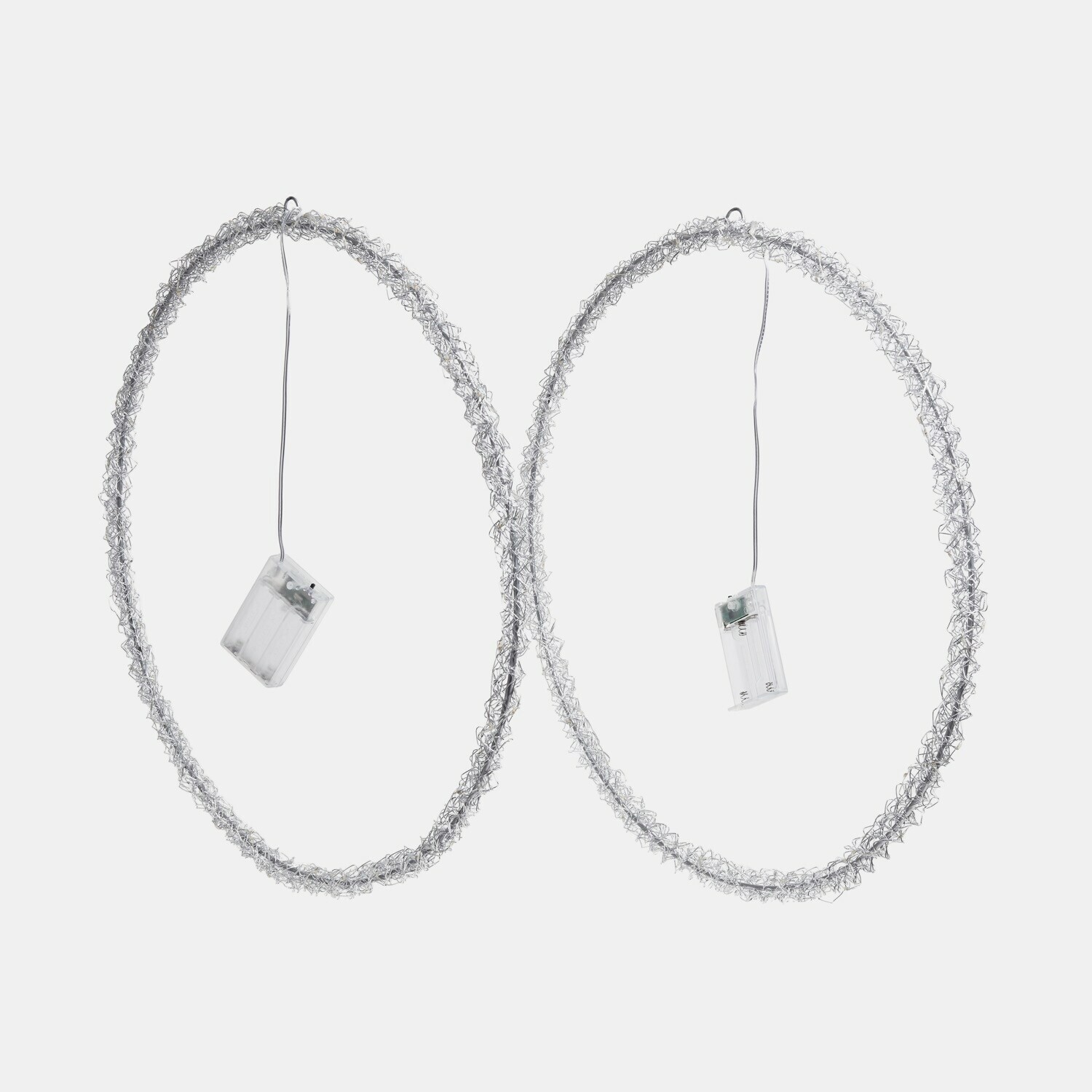 Lot de 2 couronnes à LED Elanari