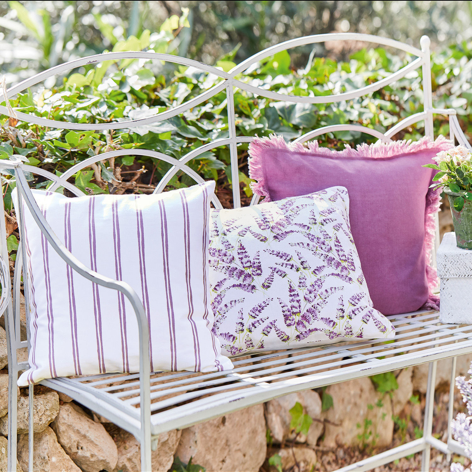 Lot de 3 housses de coussins Guivry