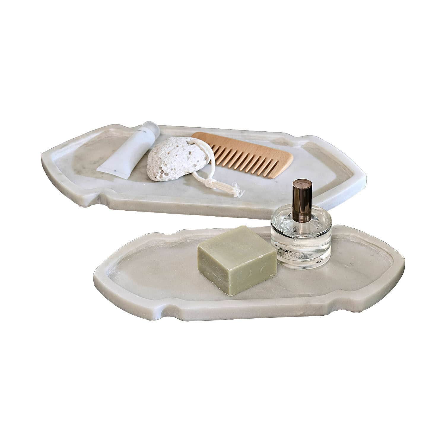 Set de 2 plateaux Zafrina
