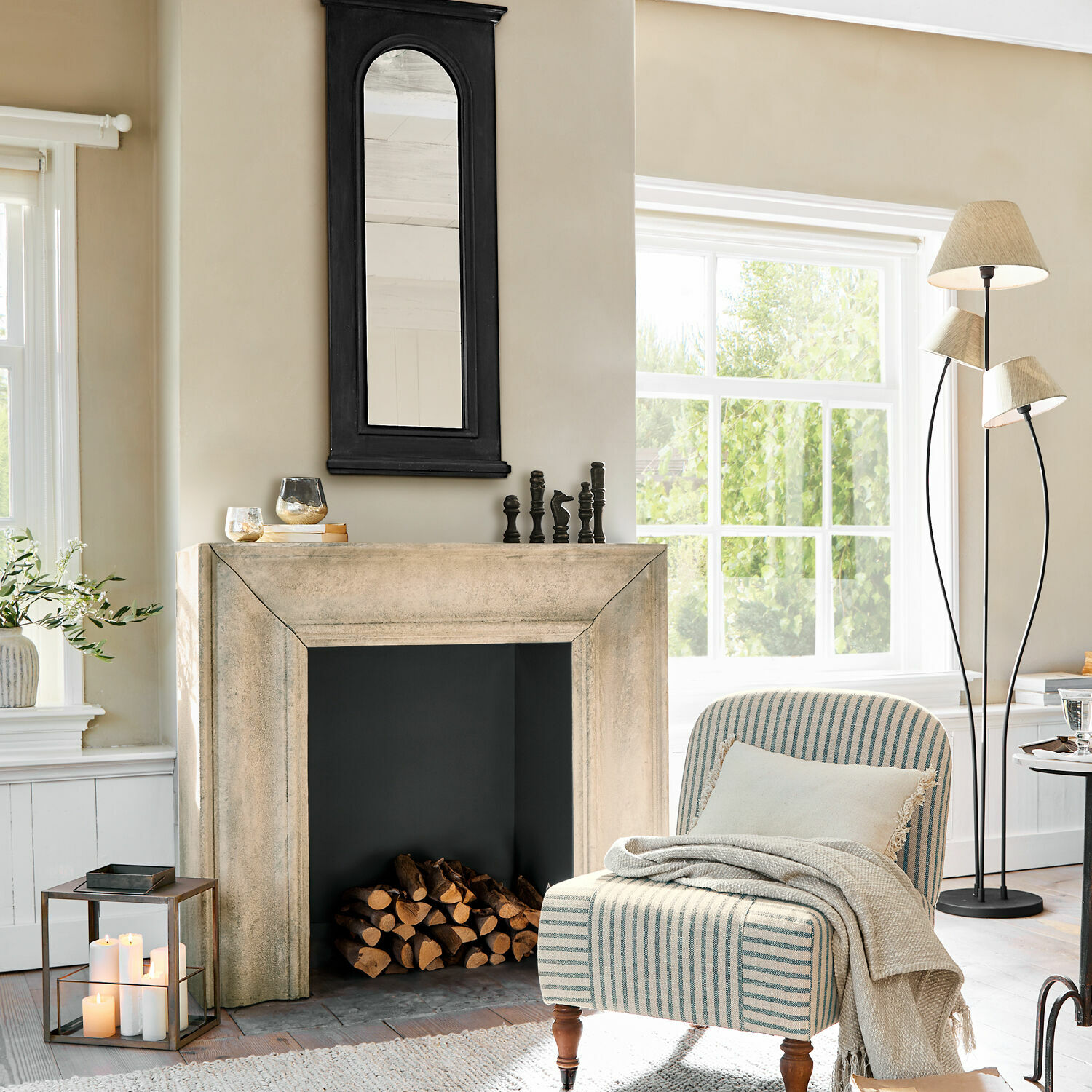 Lot de 5 objets décoratifs Guillemineau