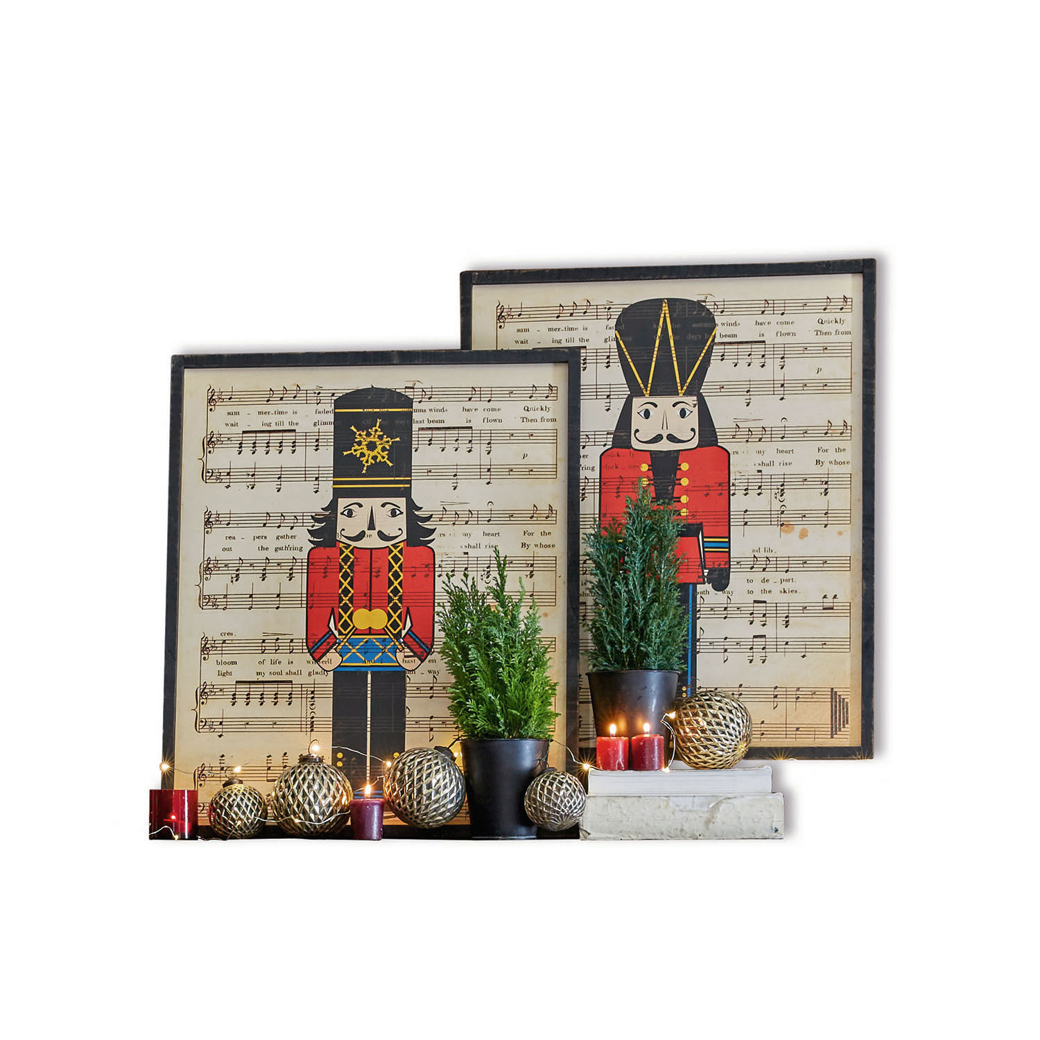 Lot de 2 tableaux décoratifs Rieti