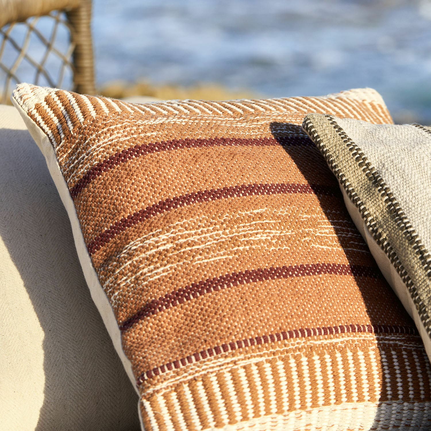 Lot de 3 housses de coussins Mélamare