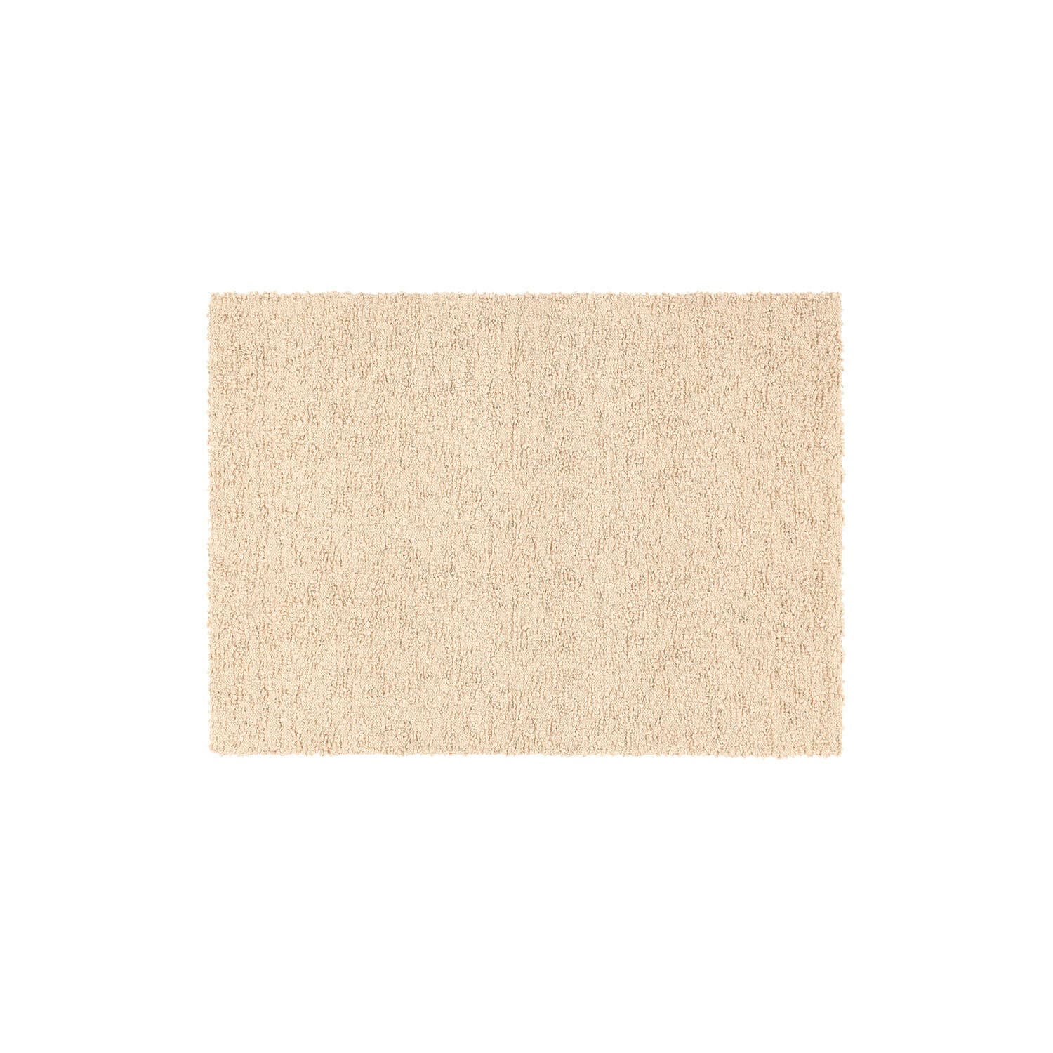 Tapis Wodaha Tapis beige en matériau doux, parfait pour l'intérieur, apportant confort et chaleur à la pièce