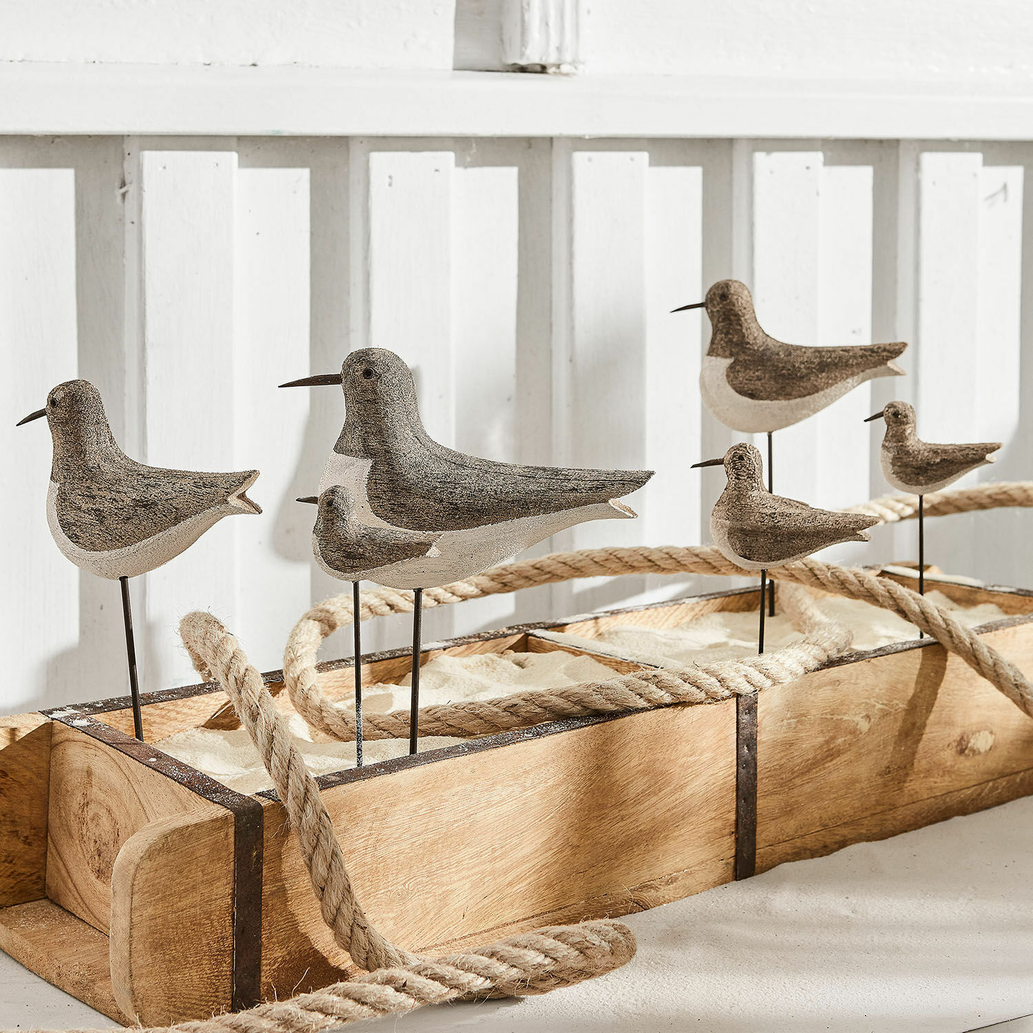 Lot de 3 oiseaux décoratifs Izzy