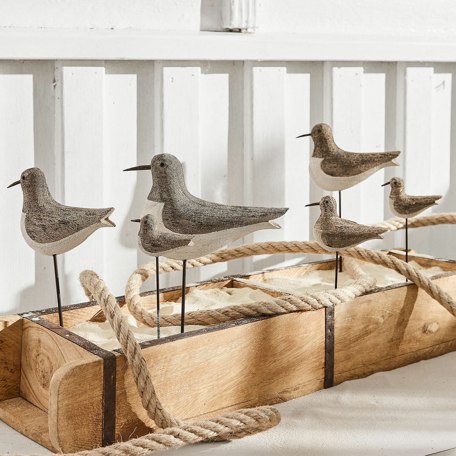 Lot de 3 oiseaux décoratifs Izzy