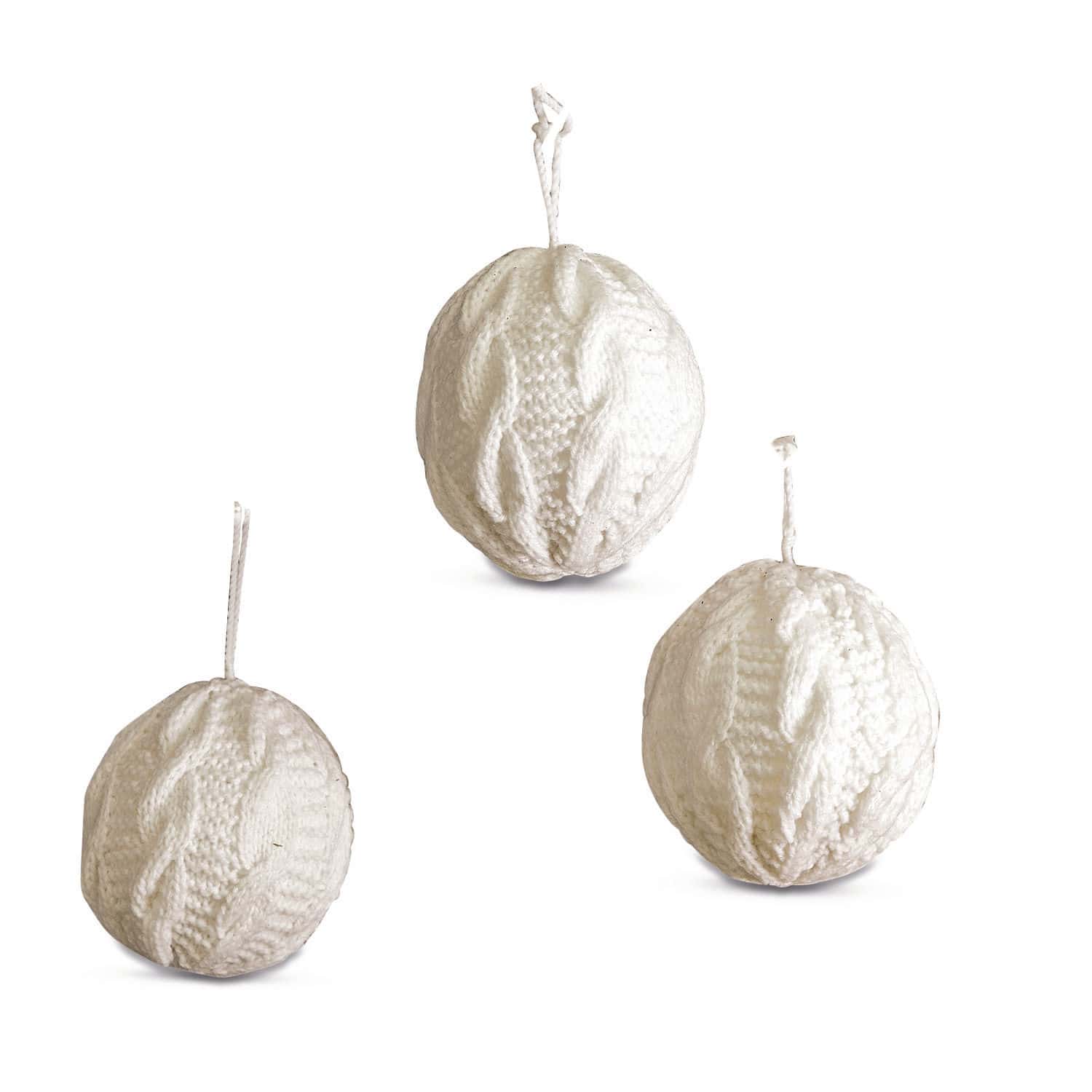 Lot de 3 suspensions de Noël Bidos