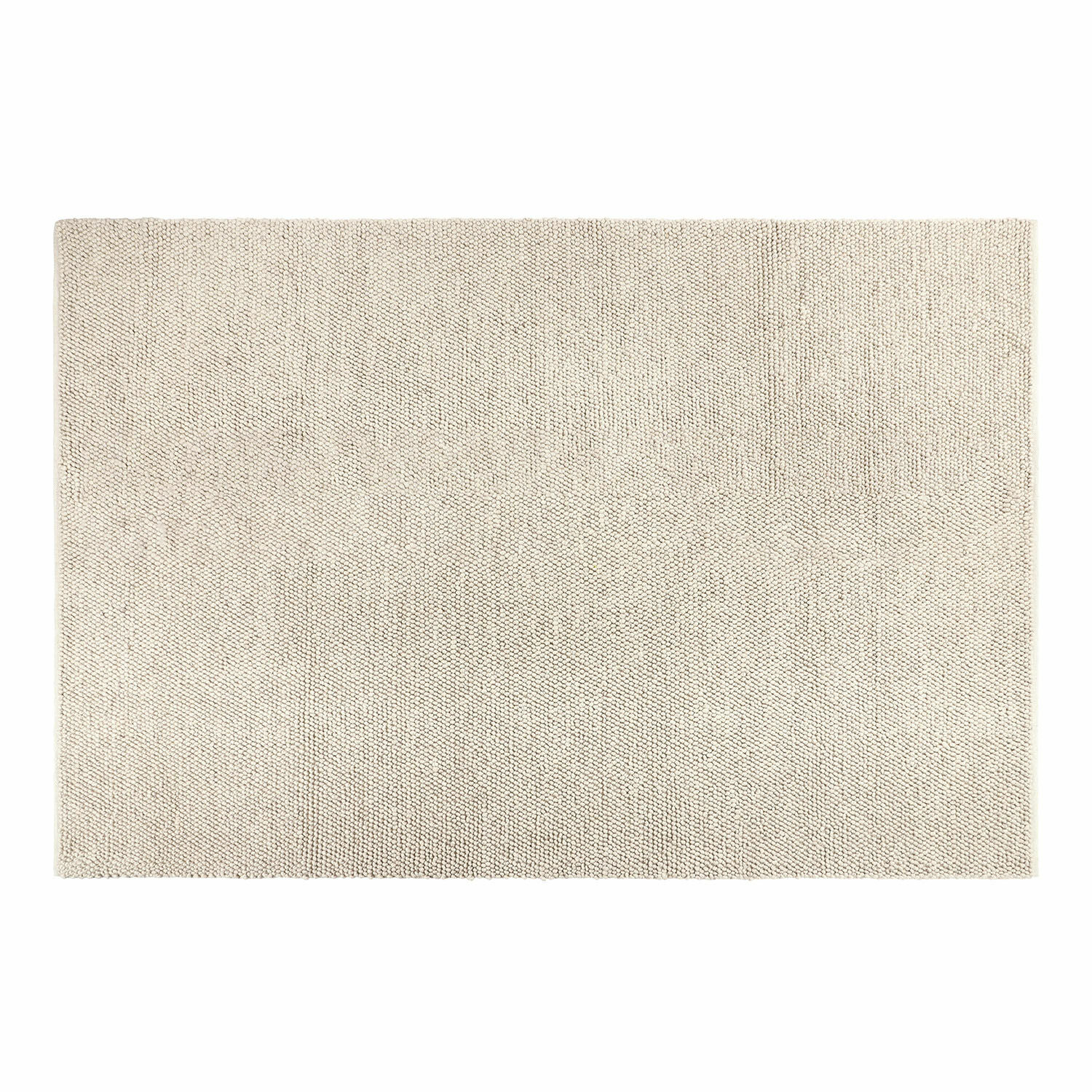 Tapis Coleman Tapis beige en matériau naturel avec texture fine, parfait pour un intérieur moderne et épuré