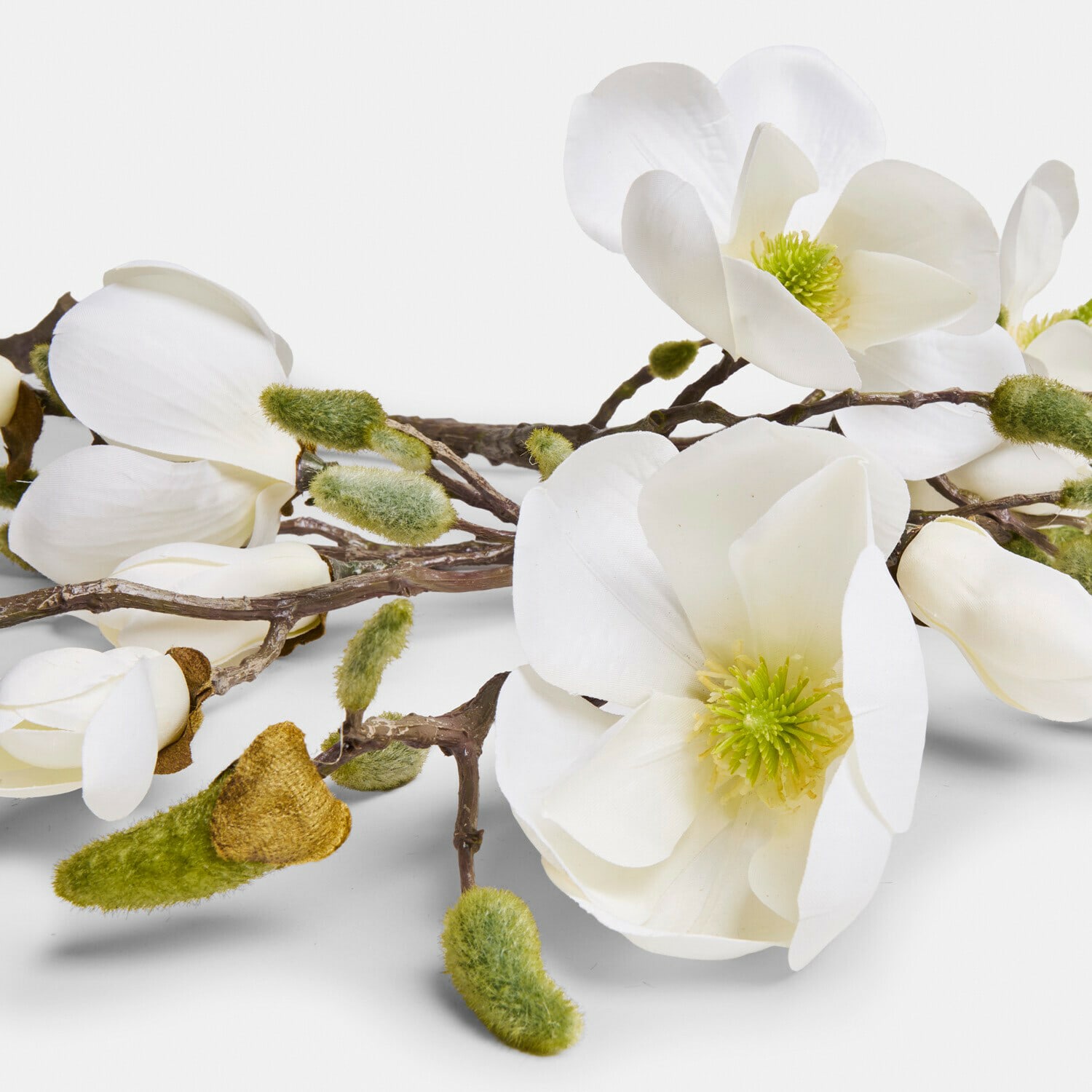 Lot de 2 fleurs décoratives Aurélines