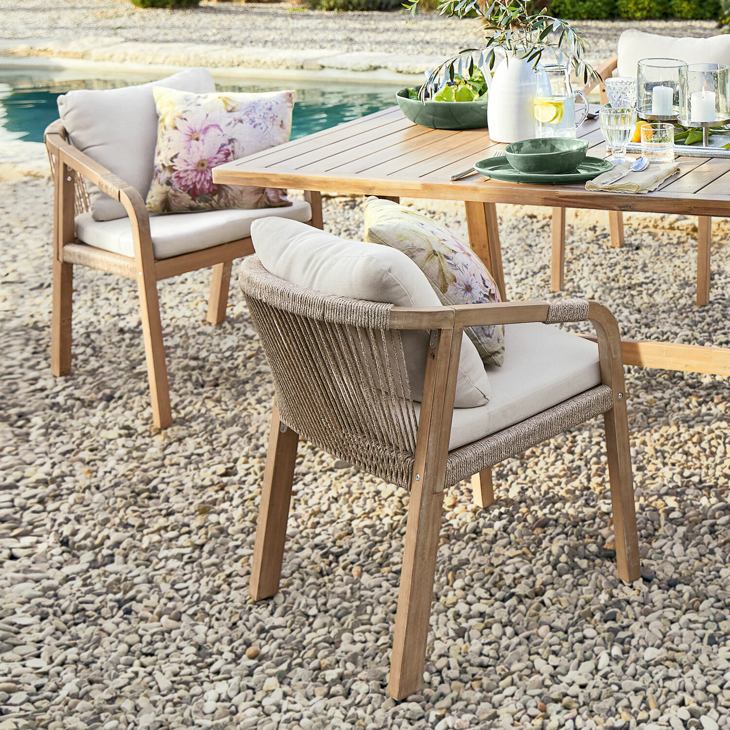 Lot de 2 chaises FSC®-100% Kennedy
