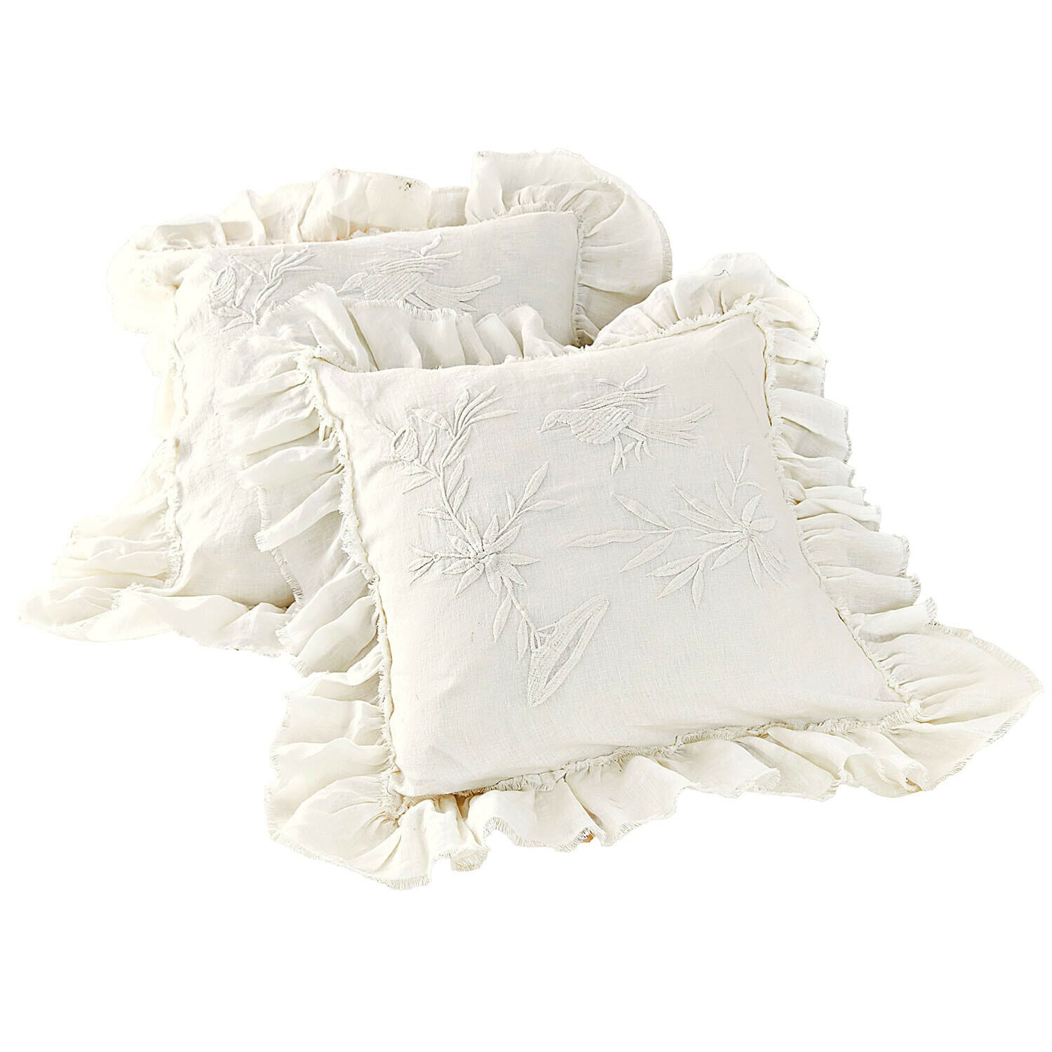 Lot de 2 housses de coussins Norwyn