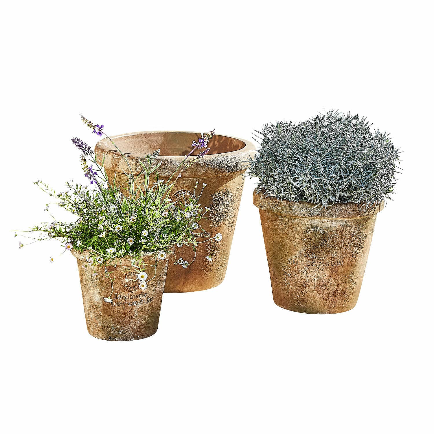 Lot de 3 cache-pots Ameliro