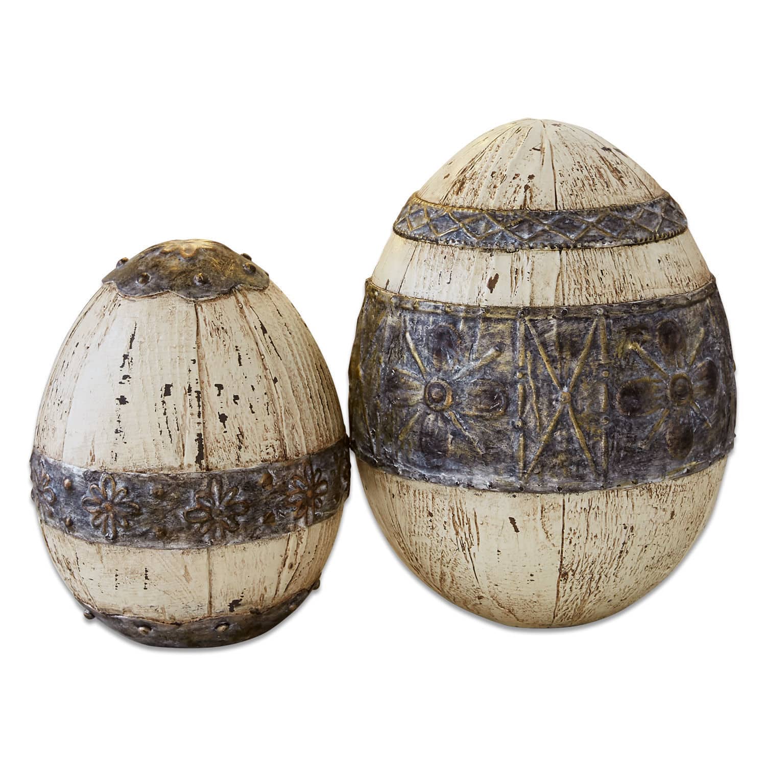 Lot de 2 œufs de Pâques Jamelia