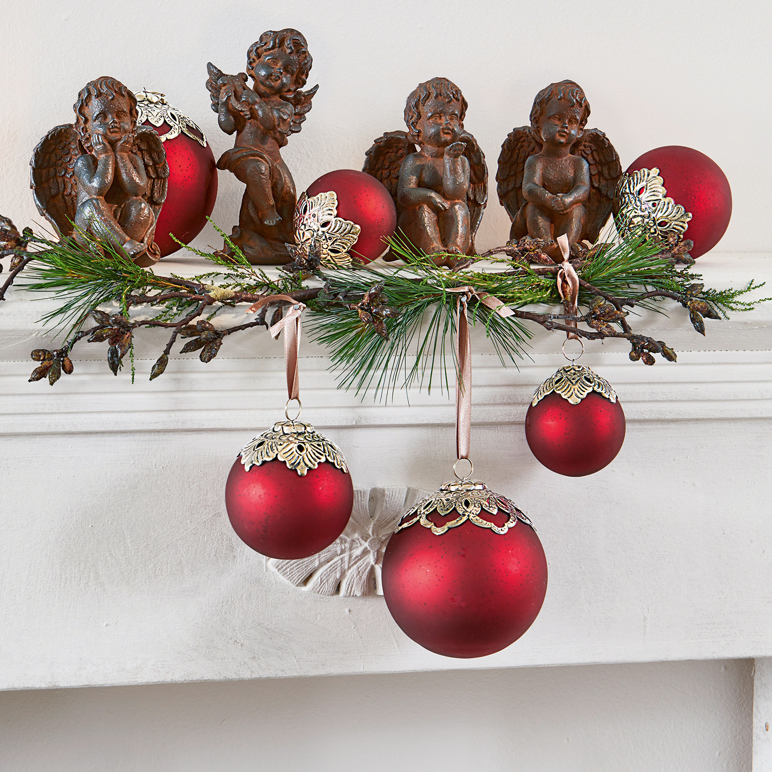 Lot de 6 boules de Noël Valyn