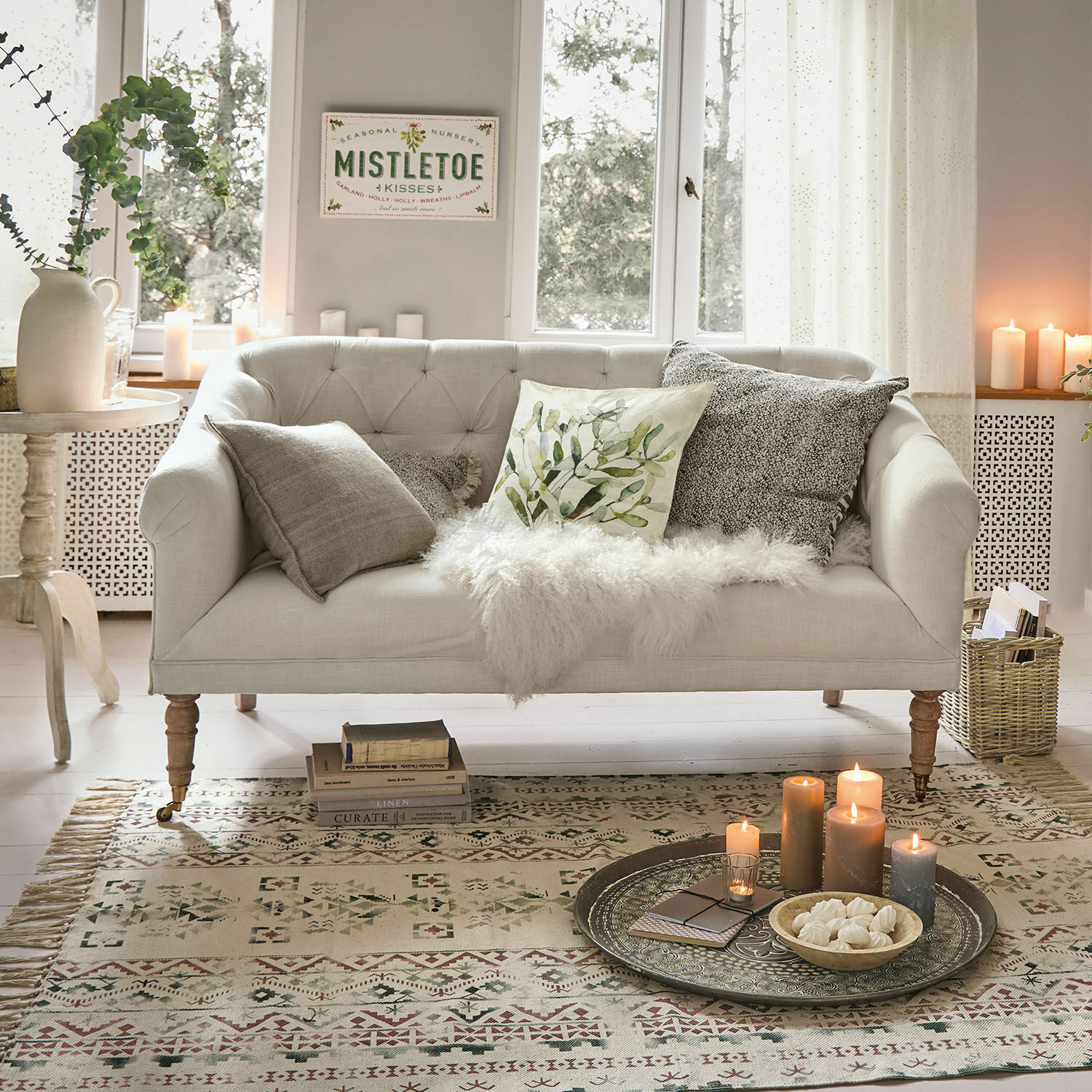 Housse de coussin Mistletoe