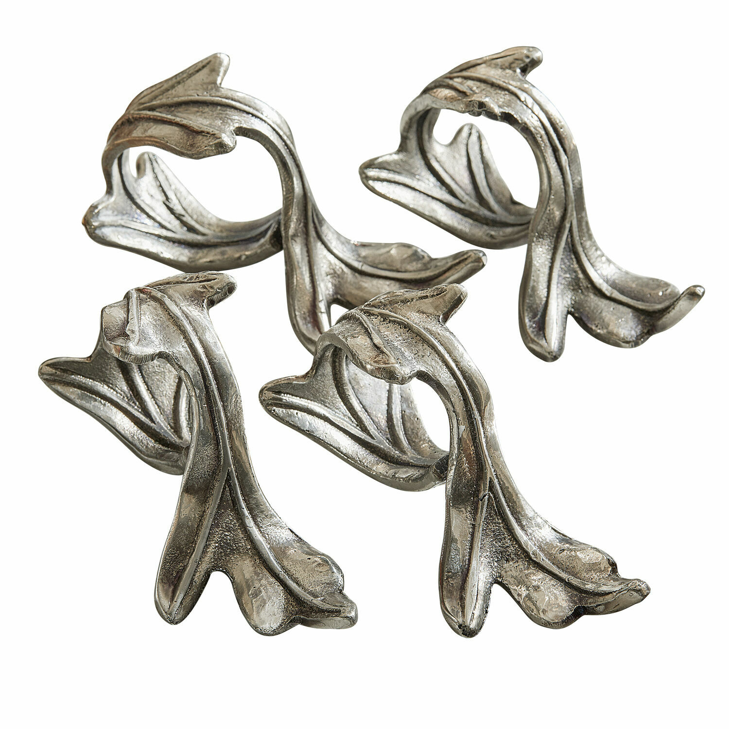 Lot de 4 ronds de serviettes Johann