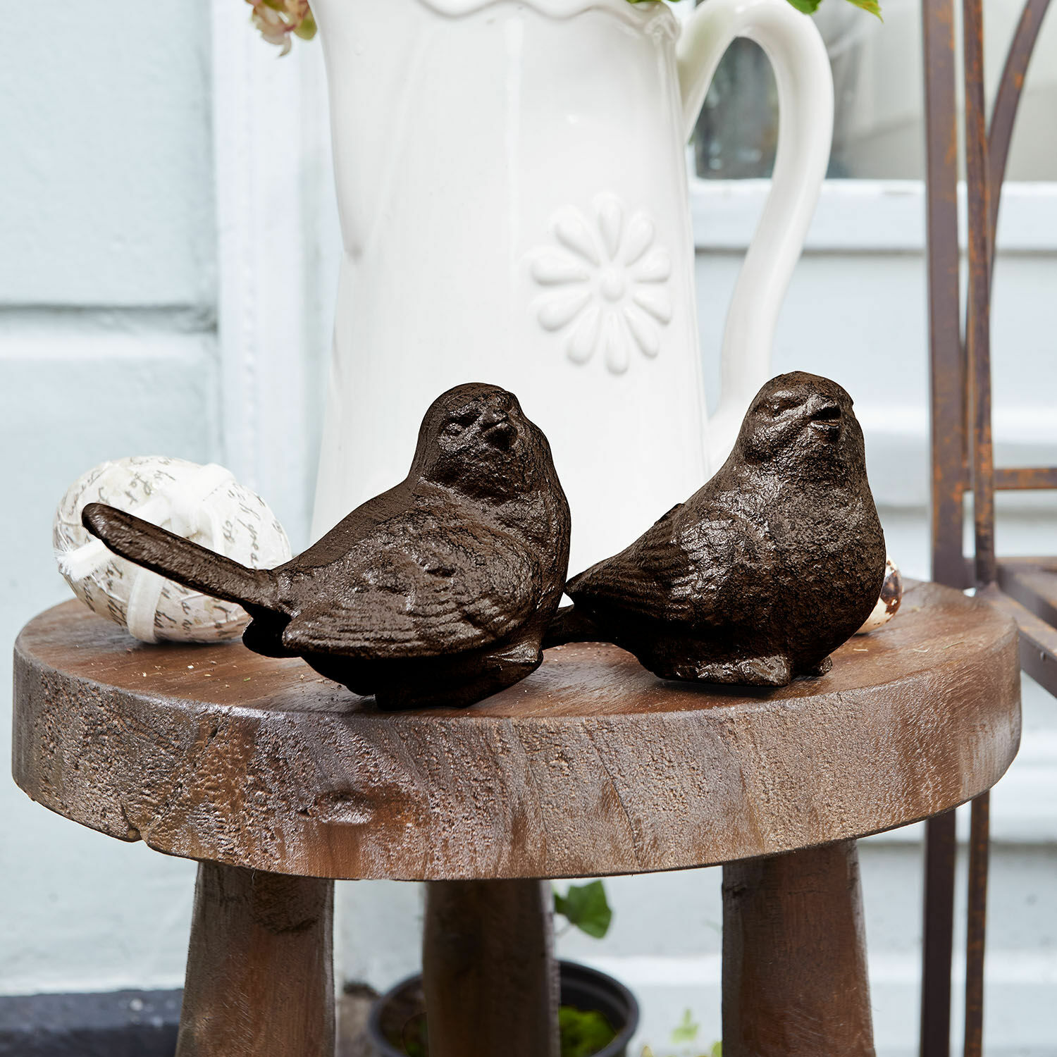 Lot de 2 oiseaux décoratifs Birdy