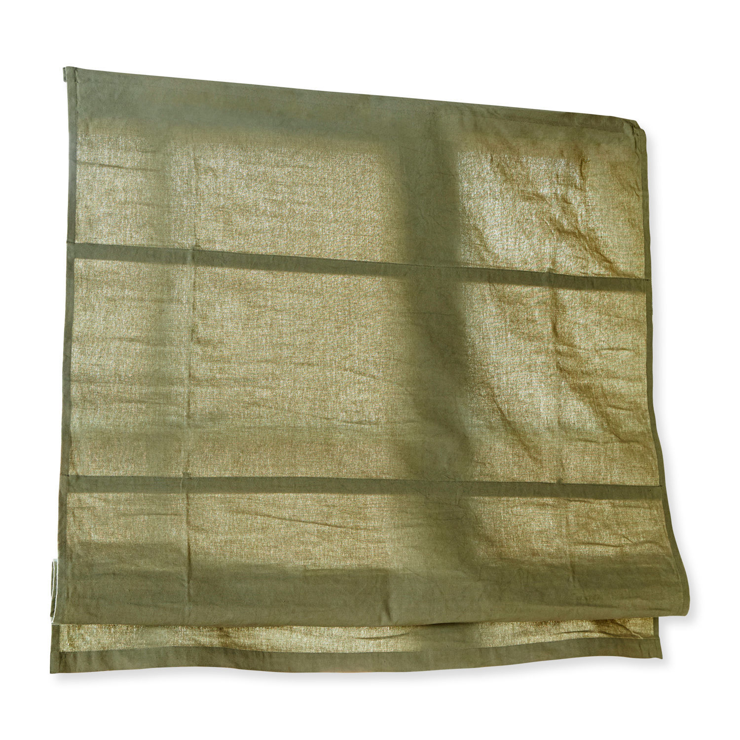 vert Store plissé vert en tissu léger pour décoration de fenêtre moderne et protection solaire
