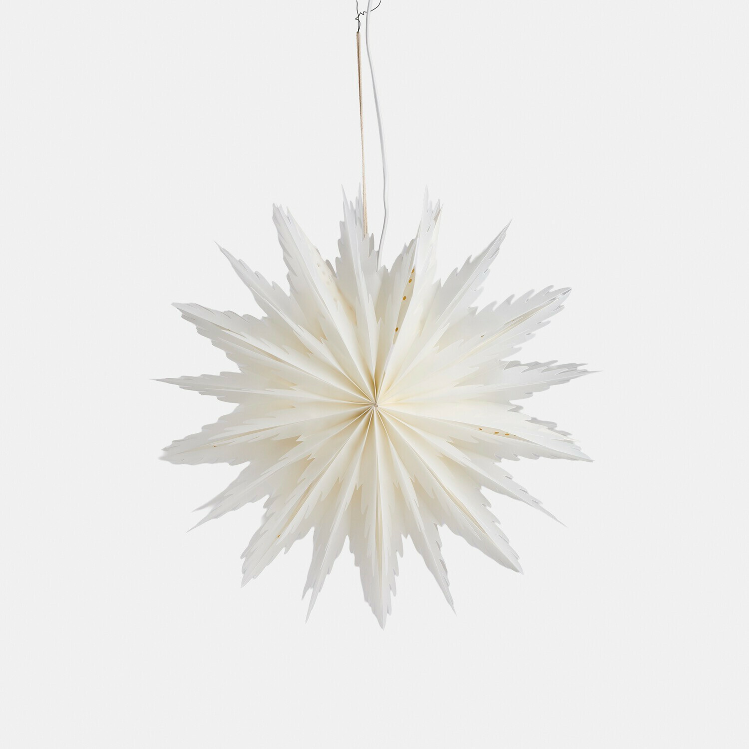 Étoile lumineuse en papier Caelitha