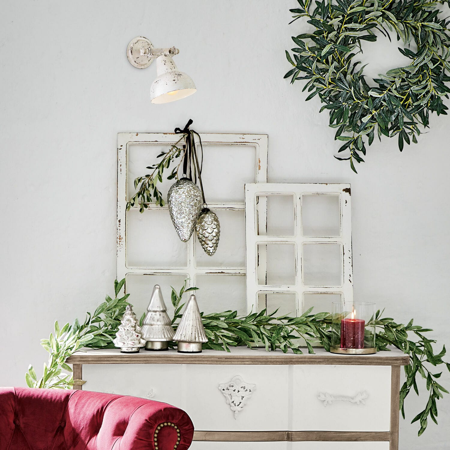 Lot de 2 fenêtres décoratives Mael Coluim