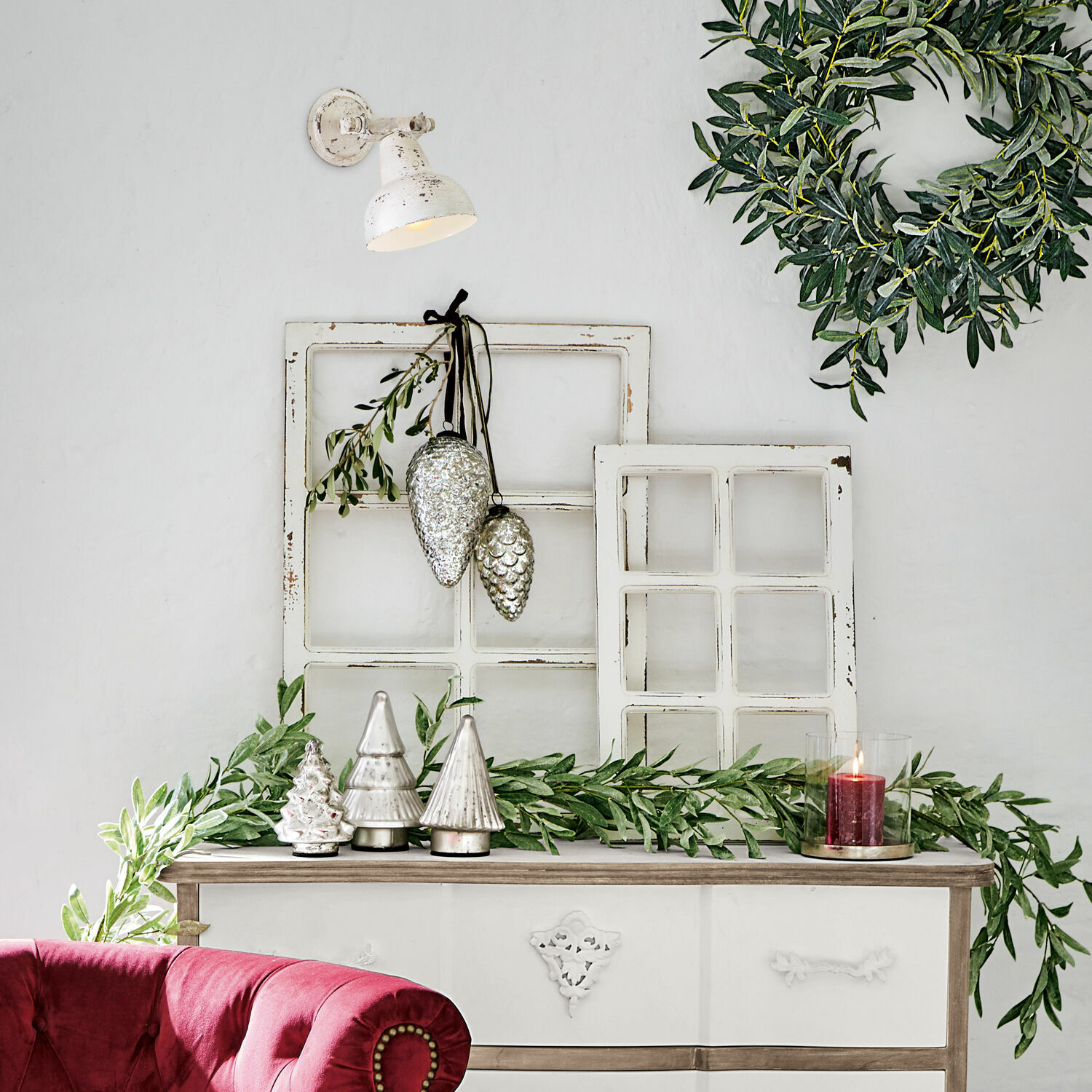 Lot de 2 fenêtres décoratives Mael Coluim