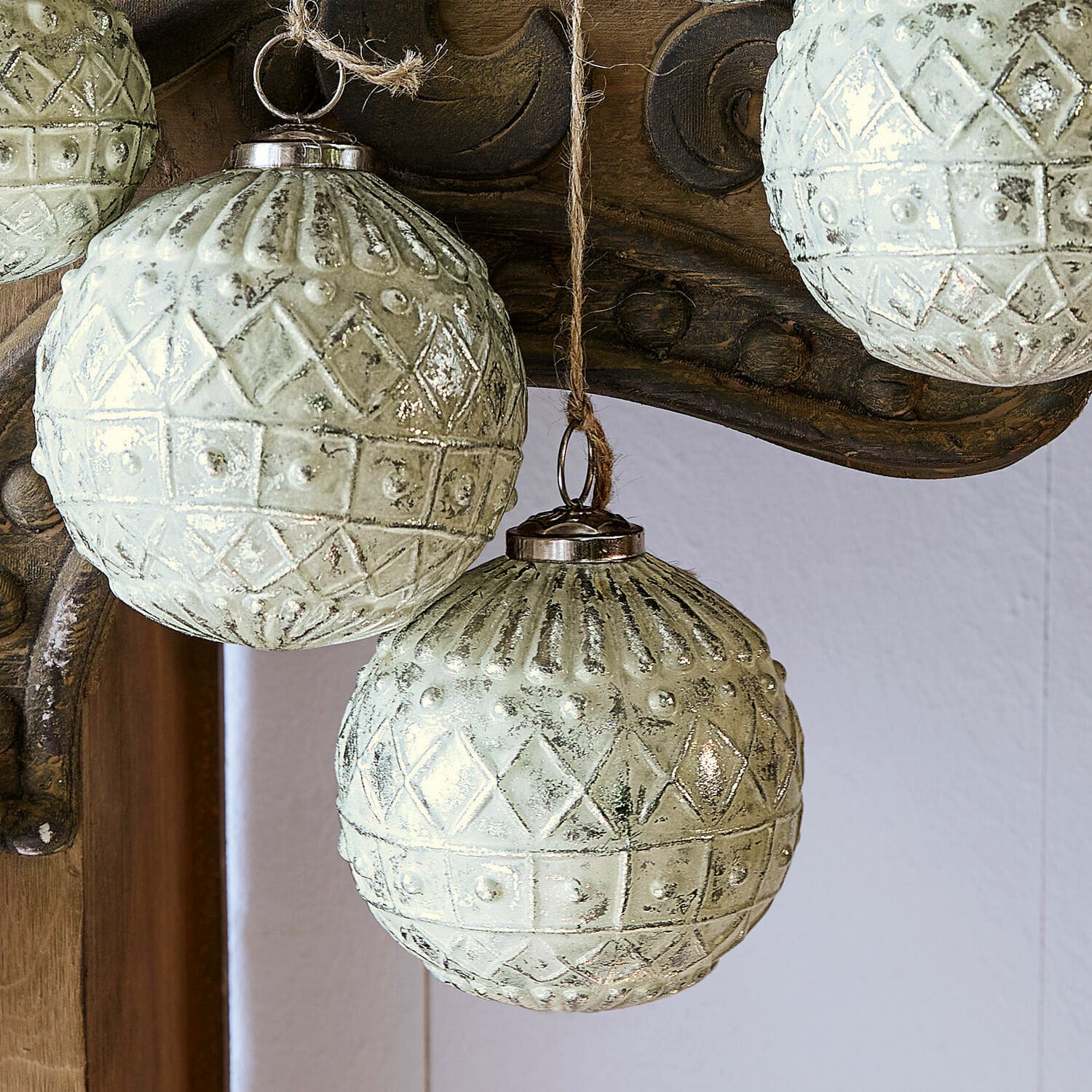 Lot de 6 décorations de Noël Gladwin