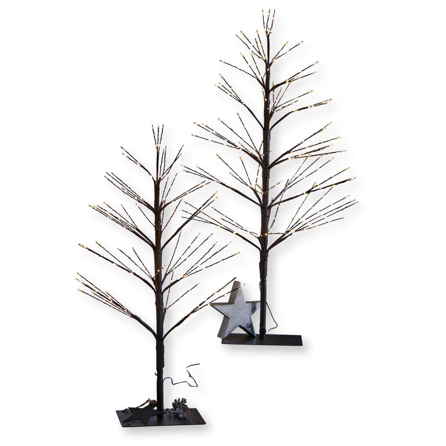 Lot de 2 sapins décoratifs Hellerud
