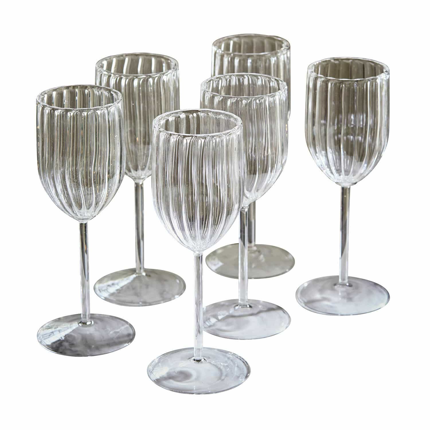 Lot de 6 verres Bavella